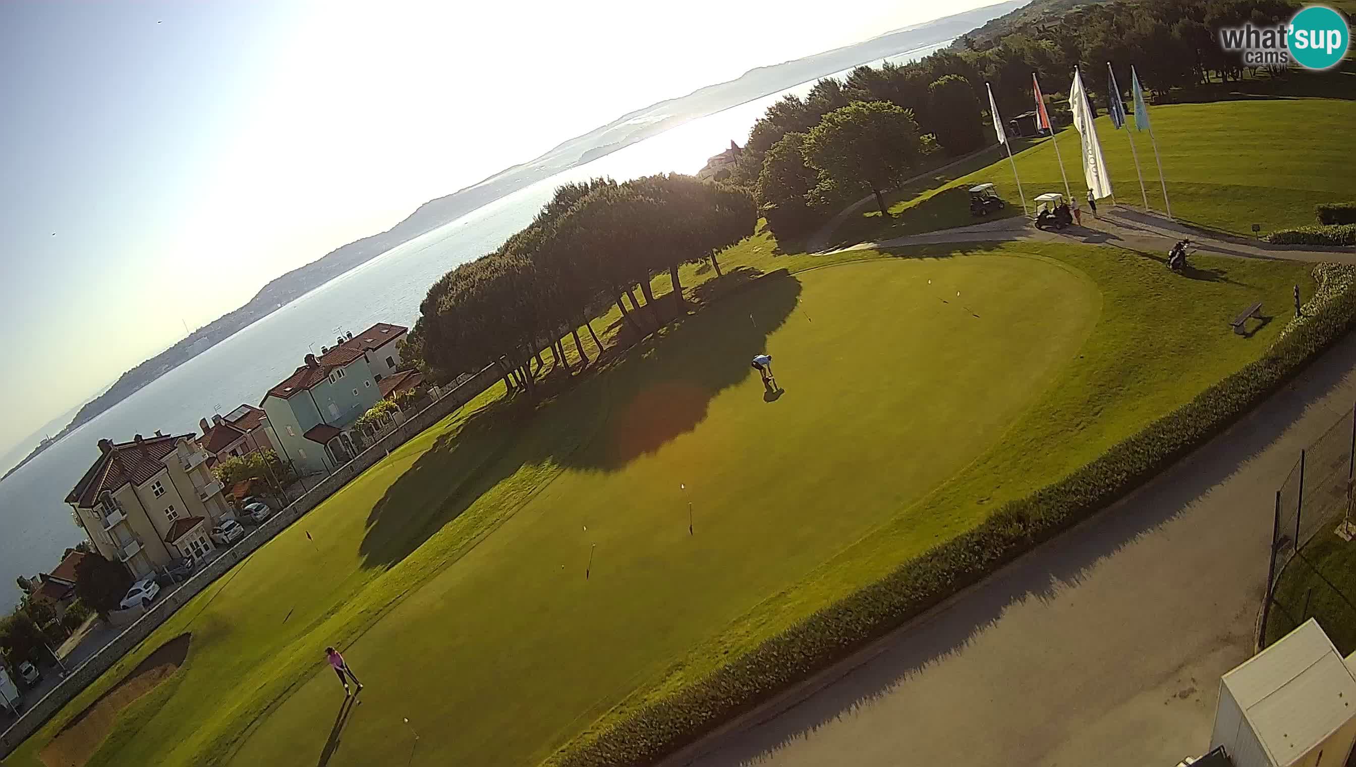 Golf Adriatique Webcam en direct Savudrija – Rezidencija Skiper – Istrie – Croatie