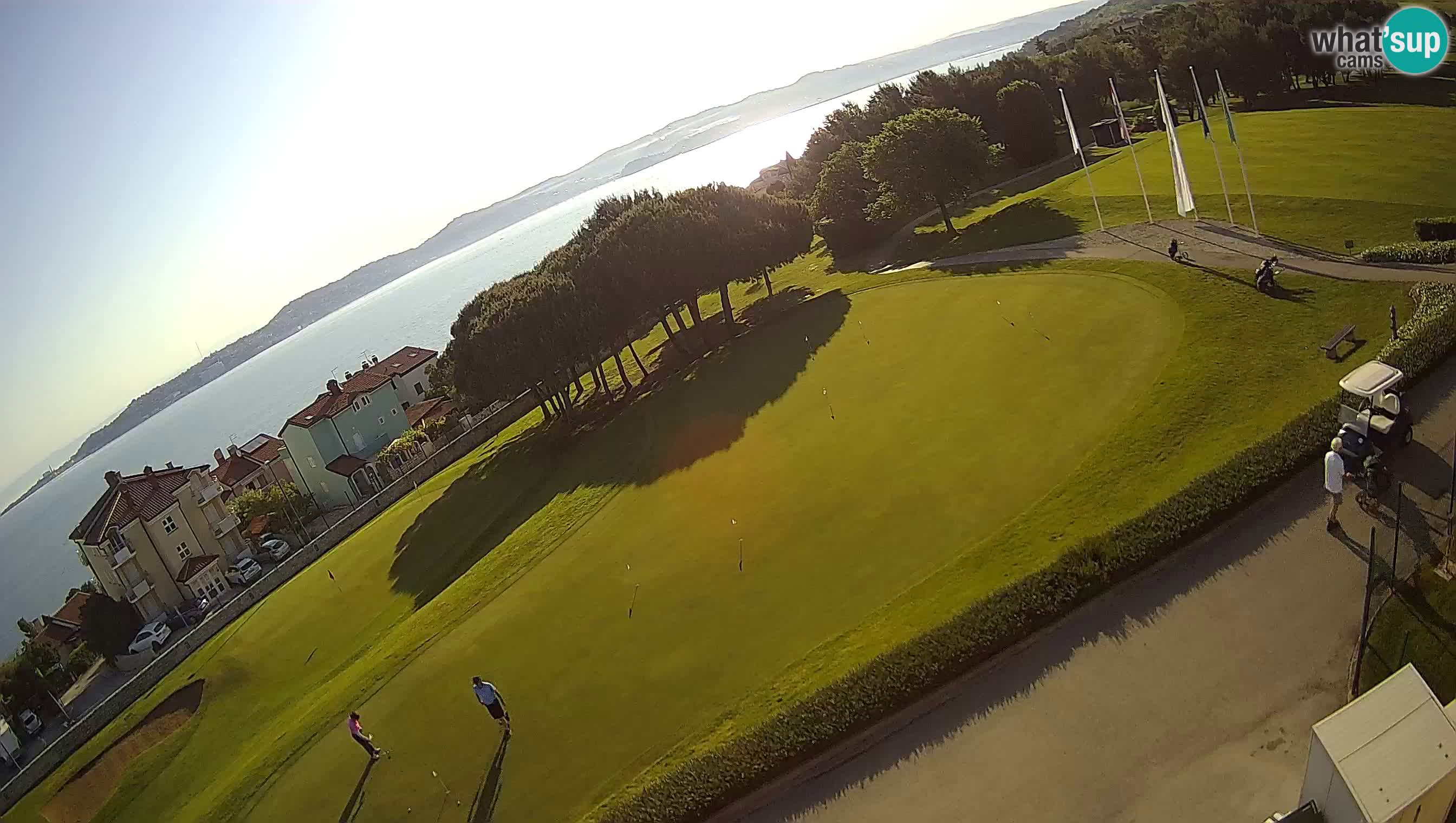 Golf Adriatique Webcam en direct Savudrija – Rezidencija Skiper – Istrie – Croatie