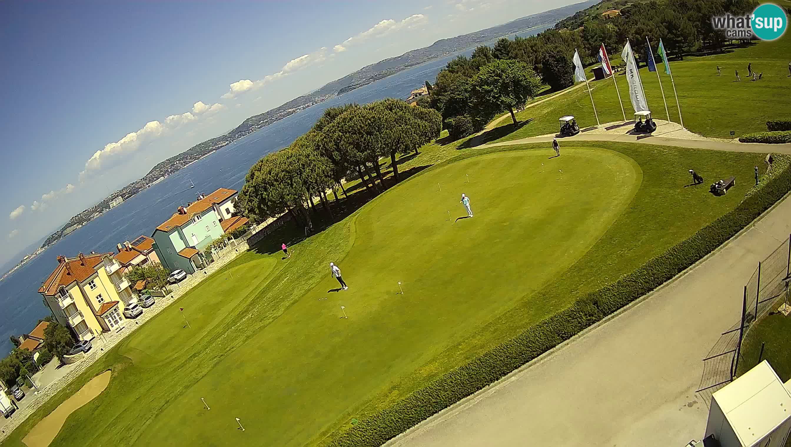 Golf Adriatic Live webcam Savudrija – Rezidencija Skiper – Istria – Croazia