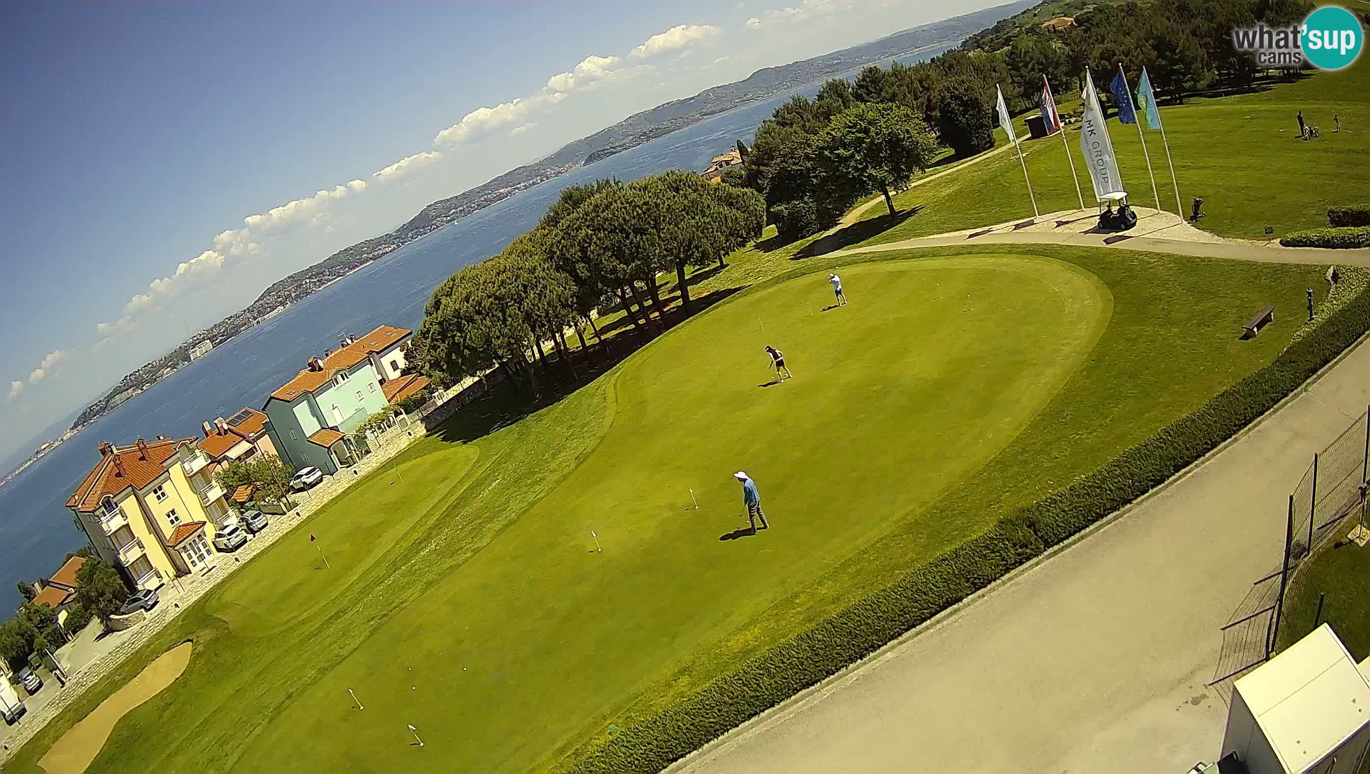 Golf Adriatic Spletna kamera v živo Savudrija – Rezidencija Skiper – Istra – Hrvaška