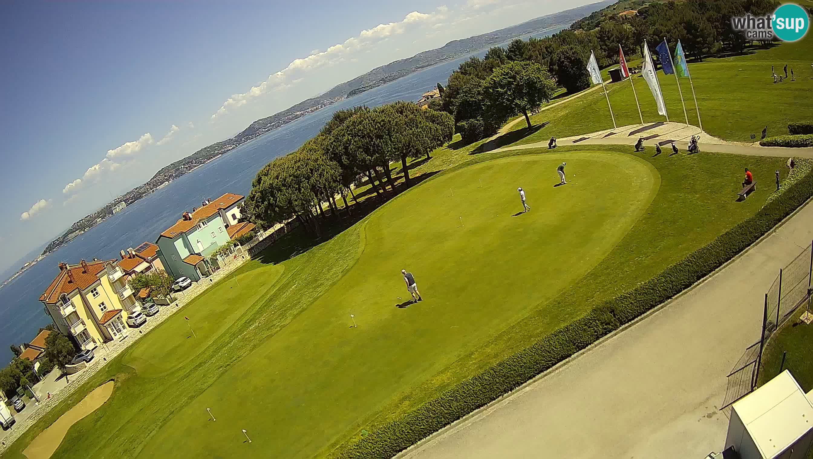 Golf Adriatic Cámara web en vivo Savudrija – Rezidencija Skiper – Istria – Croacia