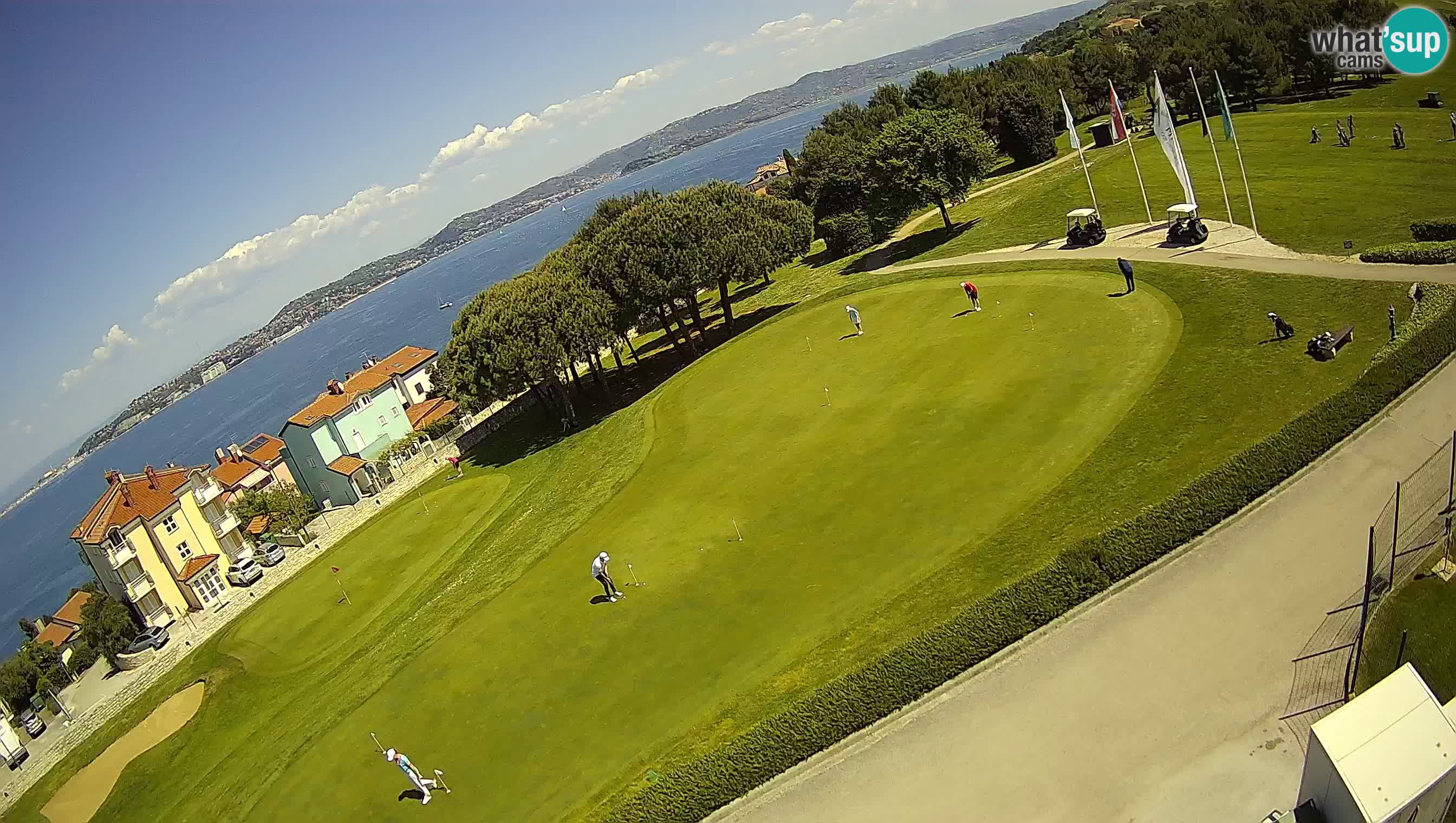 Golf Adriatic Live webcam Savudrija – Rezidencija Skiper – Istria – Croazia