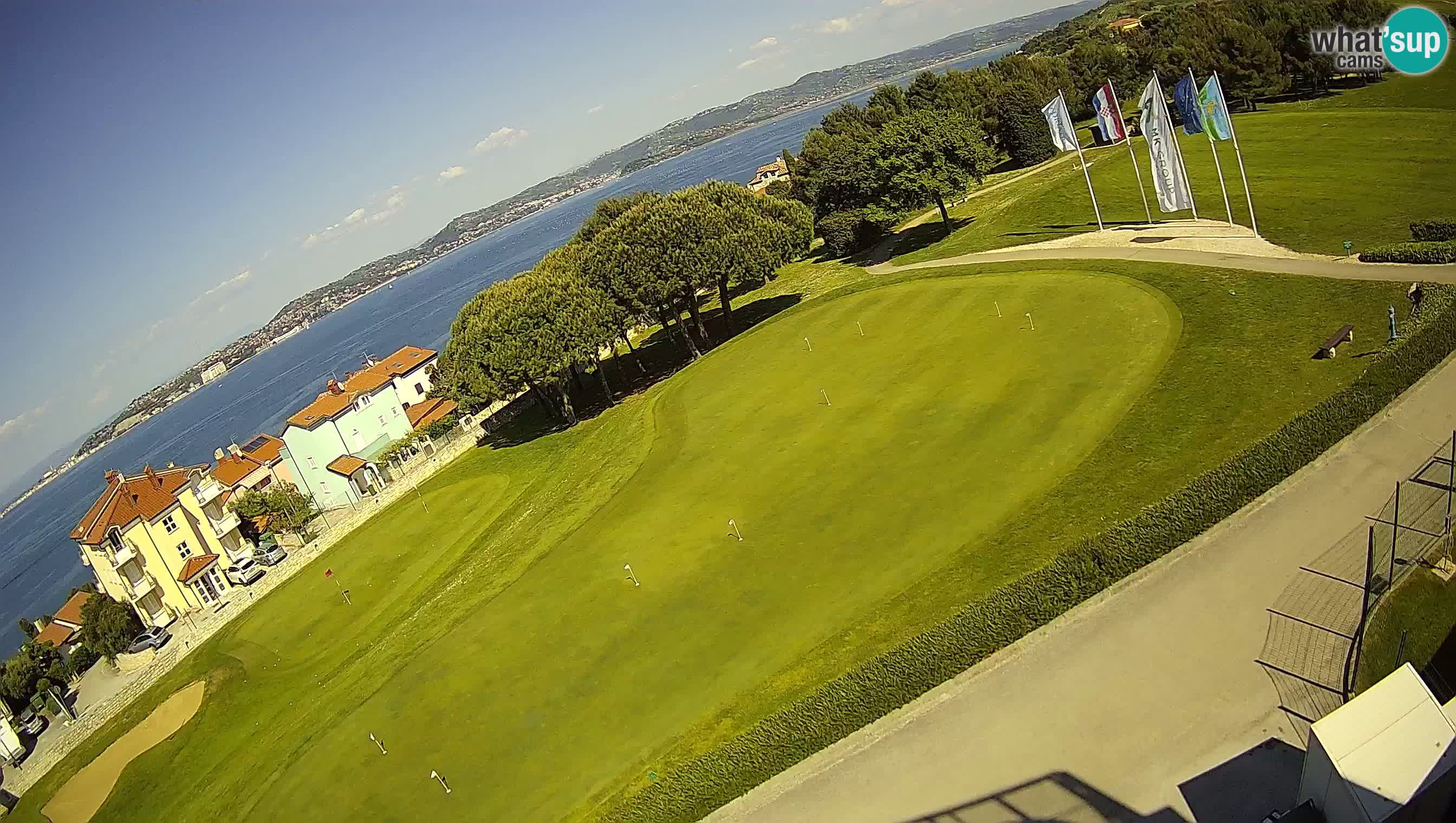Golf Adriatic Cámara web en vivo Savudrija – Rezidencija Skiper – Istria – Croacia