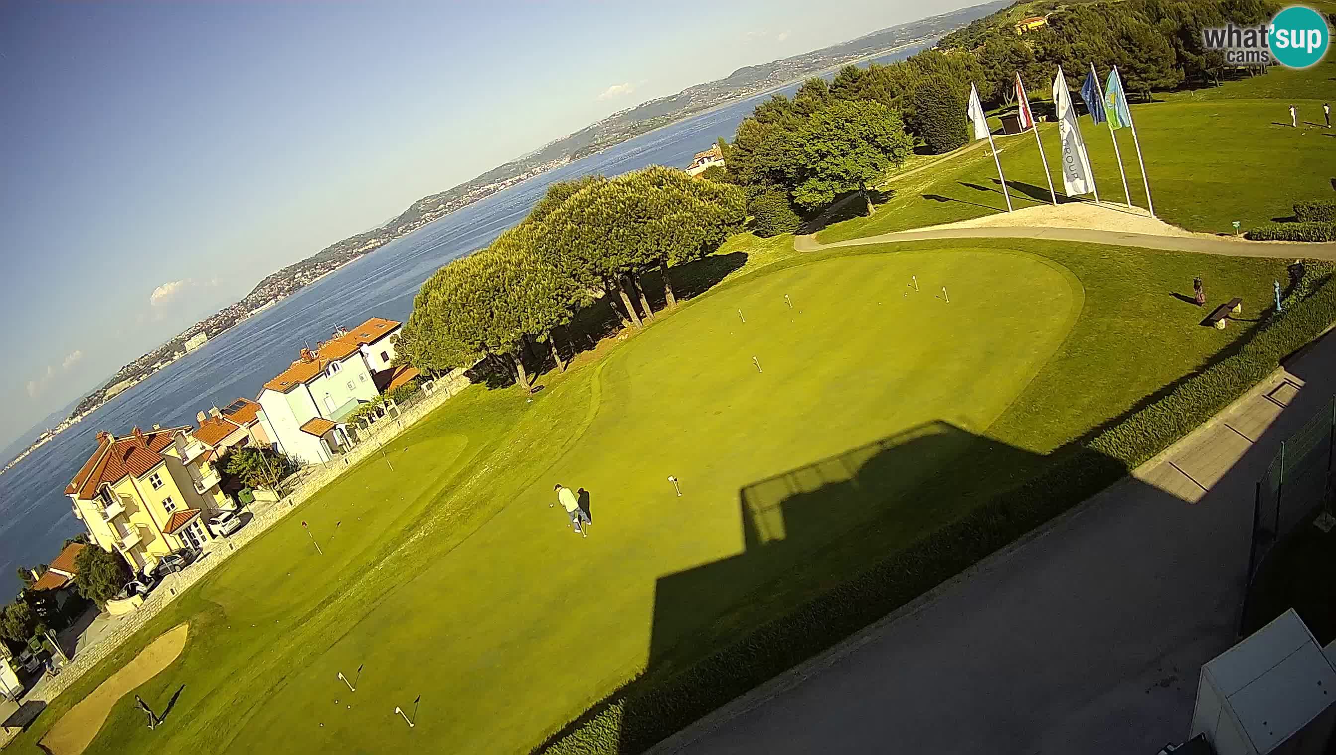 Golf Adriatic Spletna kamera v živo Savudrija – Rezidencija Skiper – Istra – Hrvaška