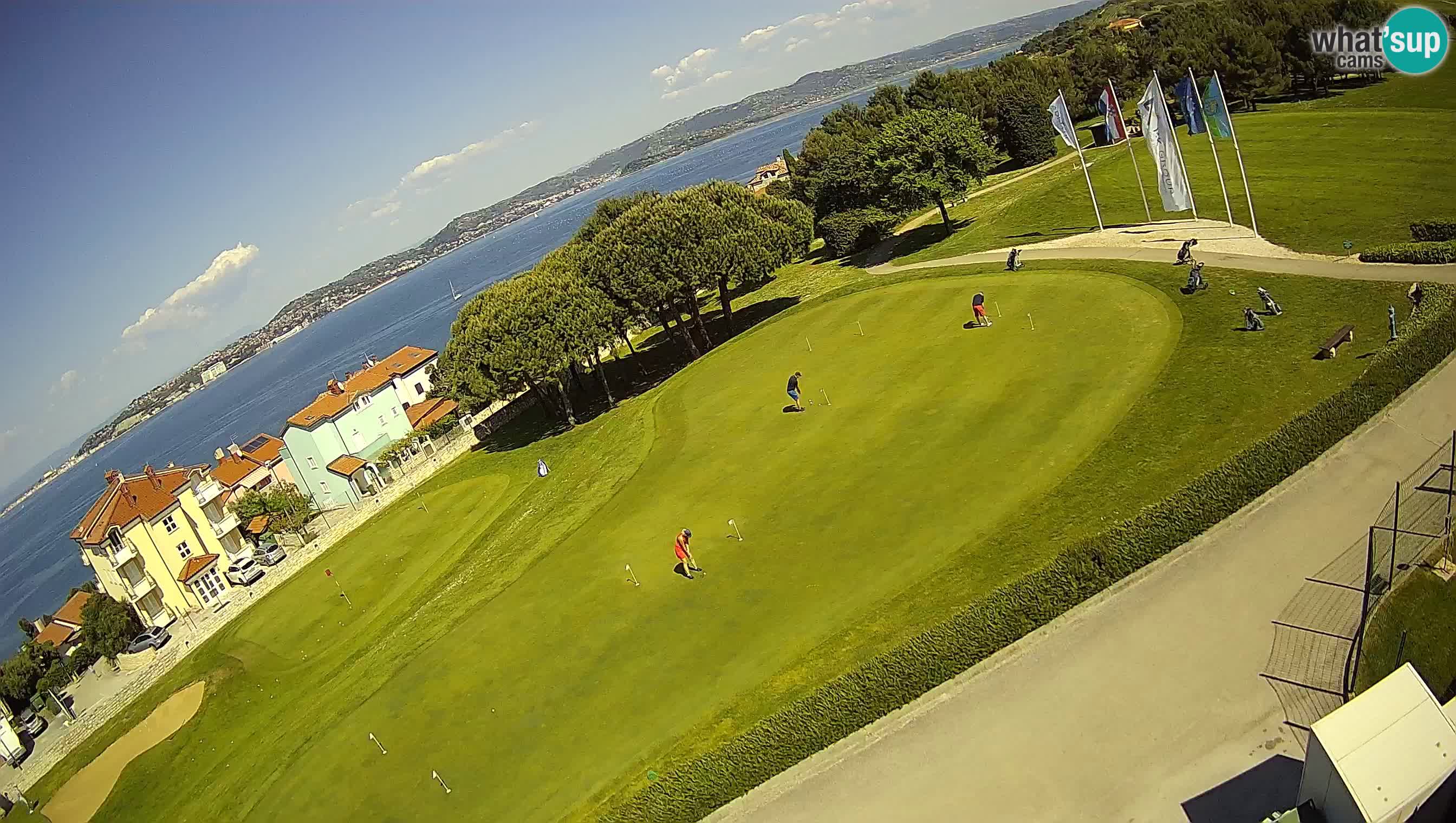 Golf Adriatic Live webcam Savudrija – Rezidencija Skiper – Istria – Croatia