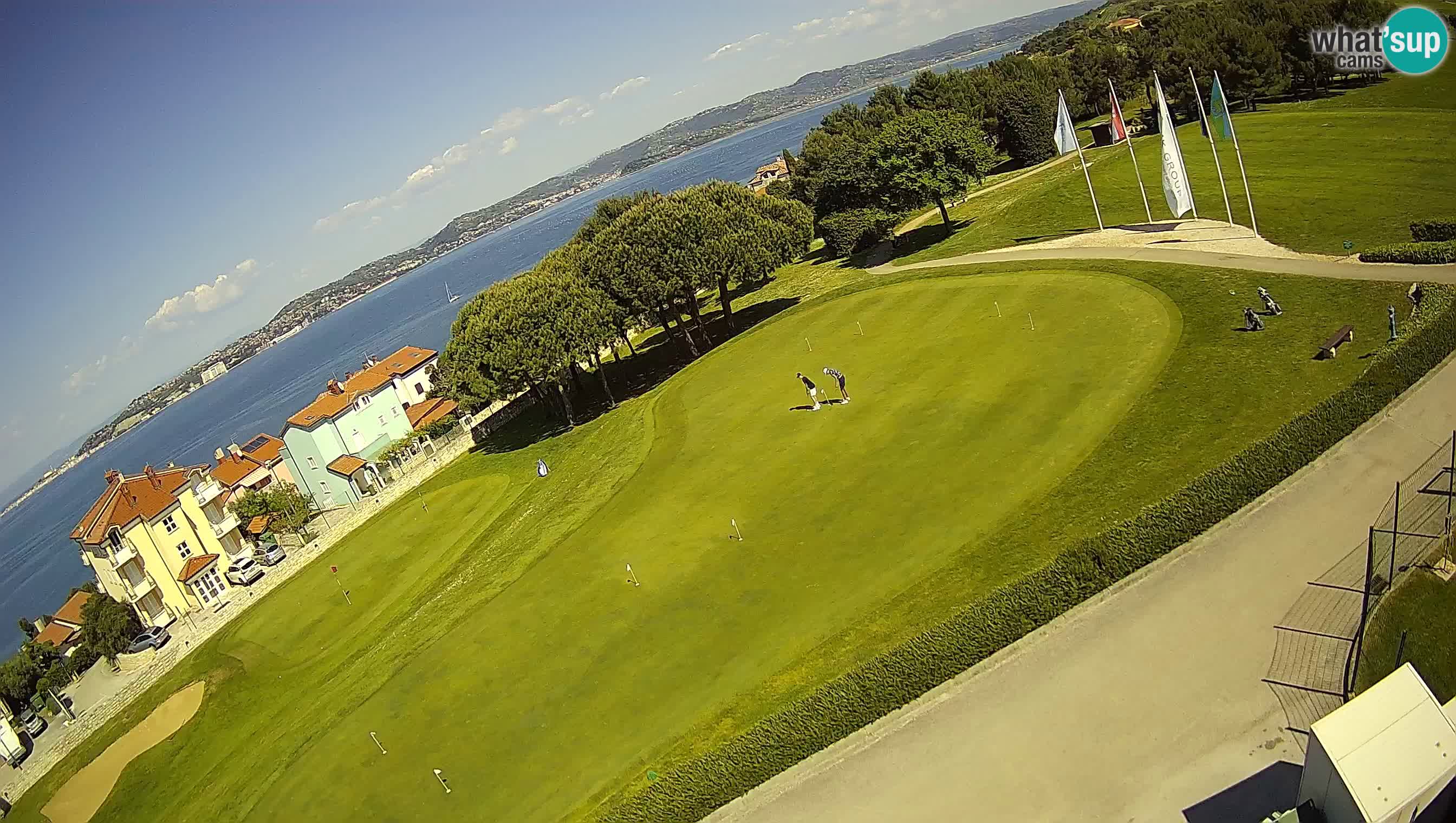 Golf Adriatic Spletna kamera v živo Savudrija – Rezidencija Skiper – Istra – Hrvaška
