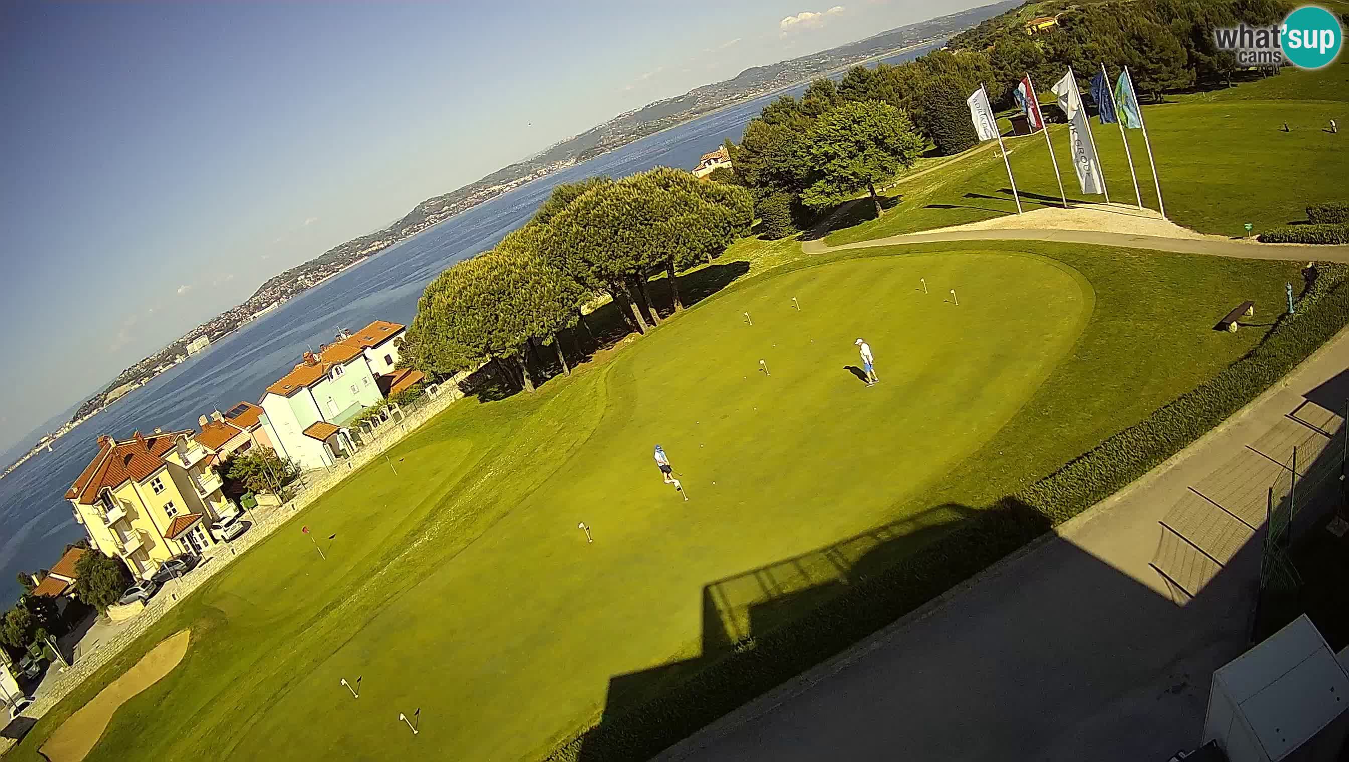 Golf Adriatic Live webcam Savudrija – Rezidencija Skiper – Istria – Croazia
