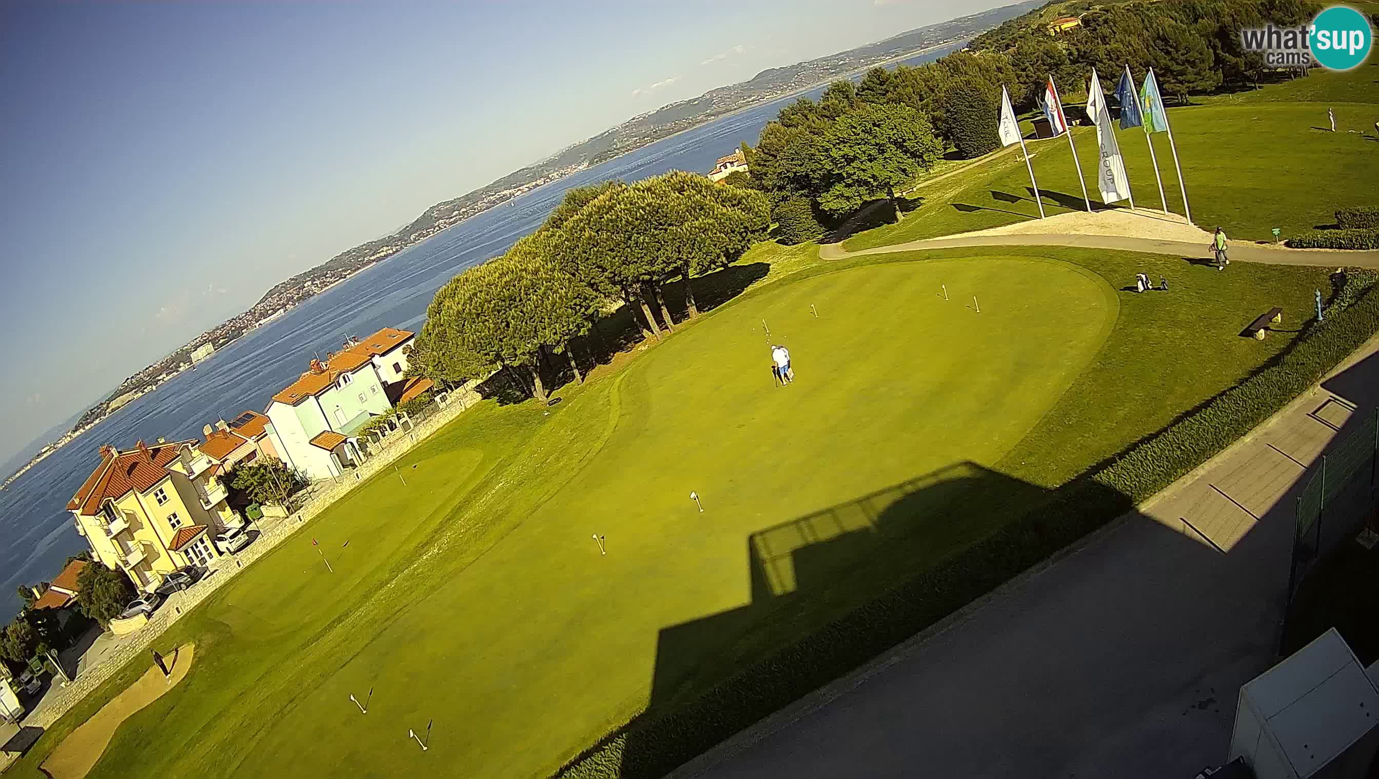 Golf Adriatic Live webcam Savudrija – Rezidencija Skiper – Istria – Croazia