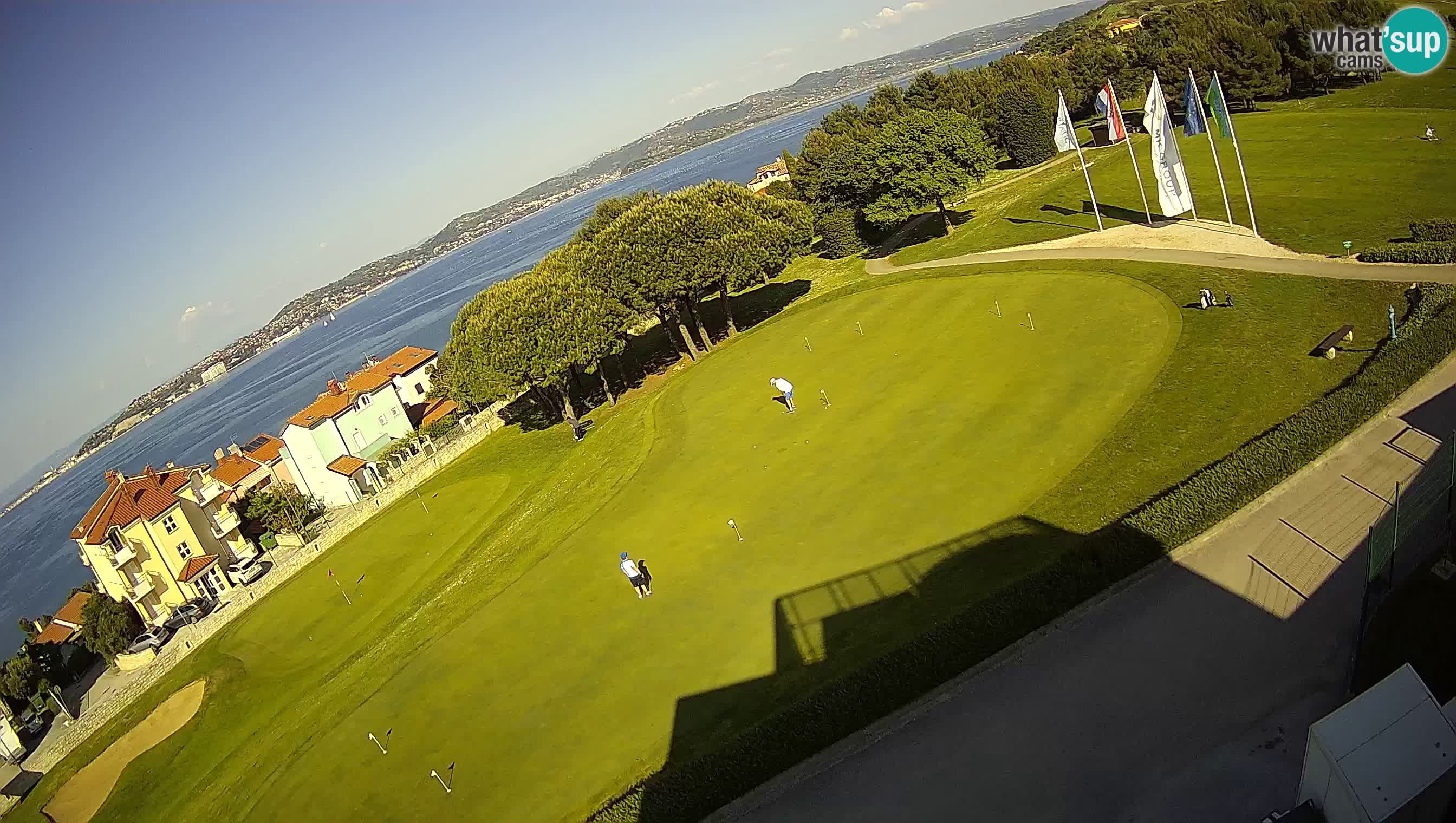 Golf Adriatic Spletna kamera v živo Savudrija – Rezidencija Skiper – Istra – Hrvaška