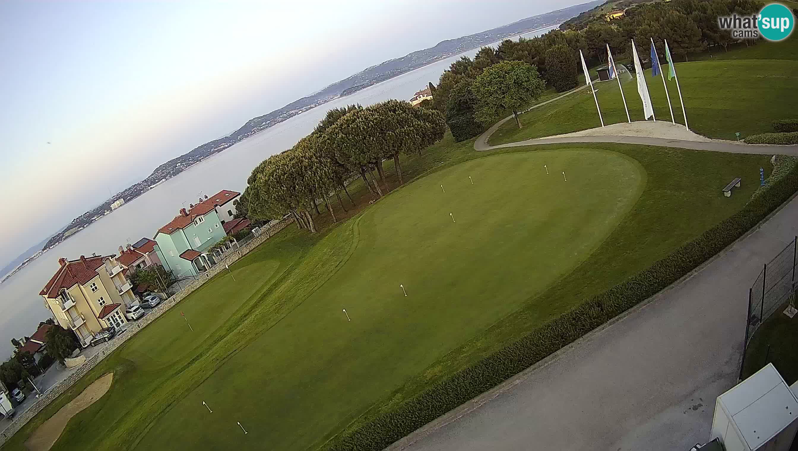 Golf Adriatic Cámara web en vivo Savudrija – Rezidencija Skiper – Istria – Croacia