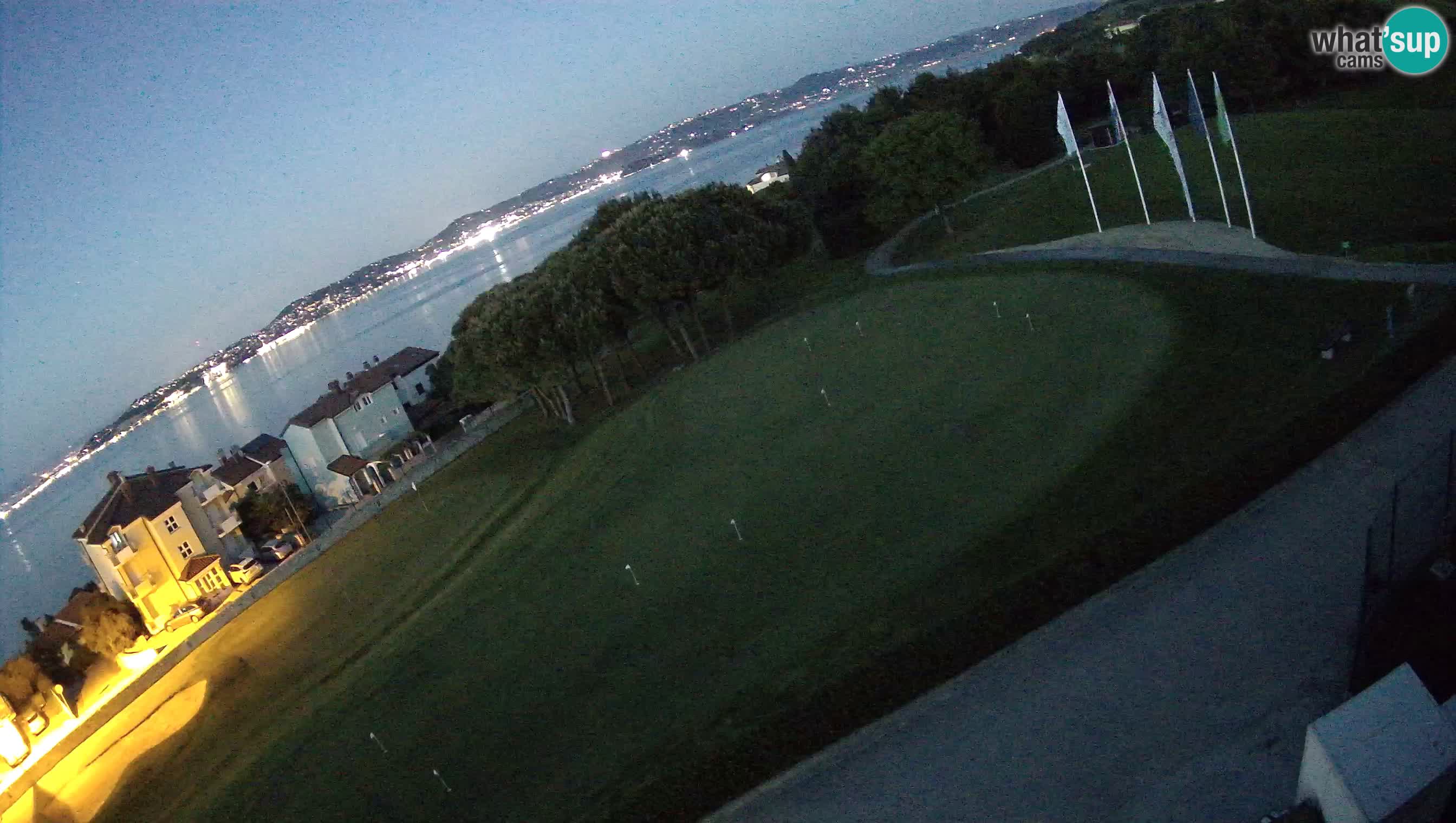 Golf Adriatique Webcam en direct Savudrija – Rezidencija Skiper – Istrie – Croatie