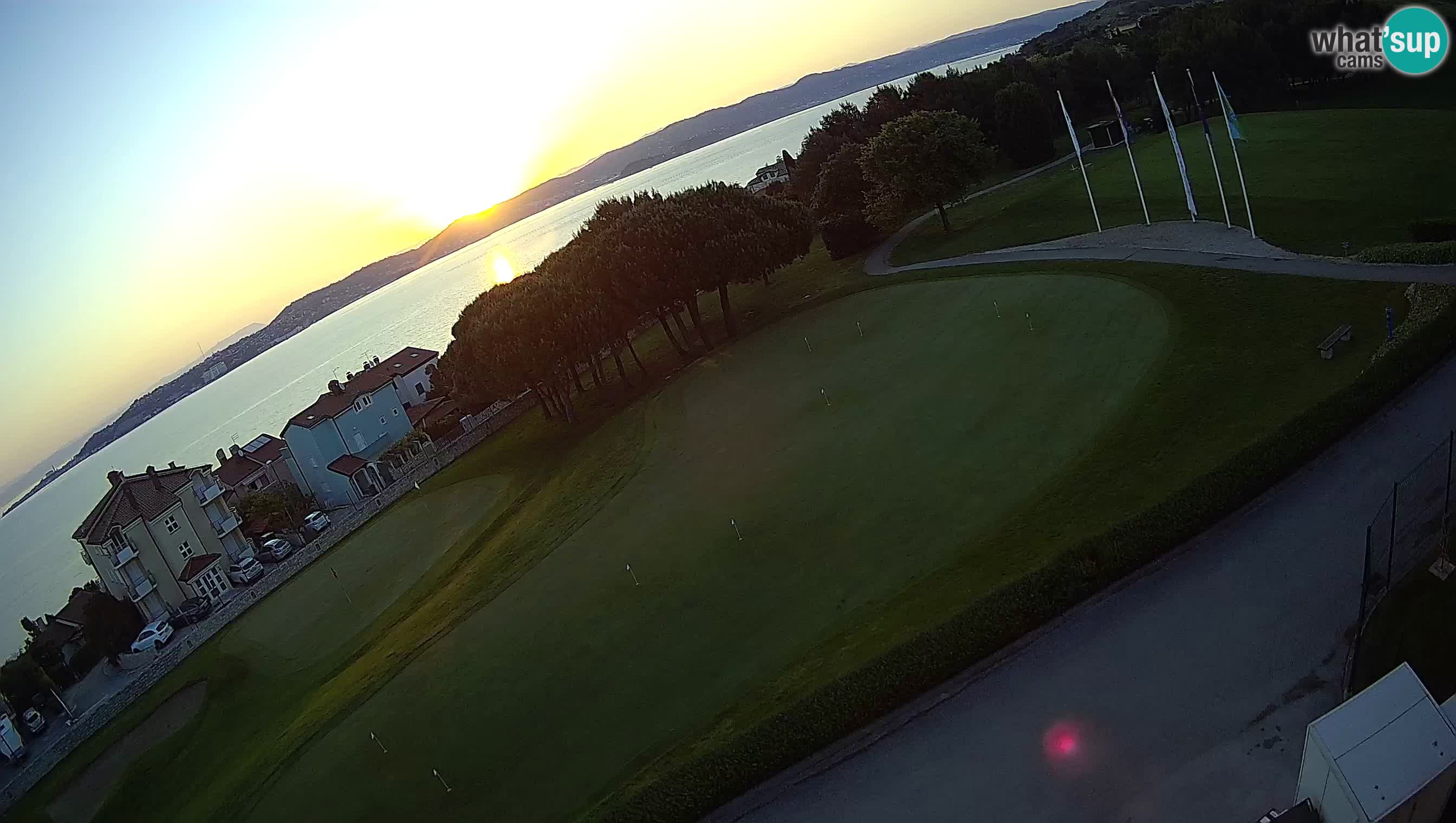 Golf Adriatique Webcam en direct Savudrija – Rezidencija Skiper – Istrie – Croatie
