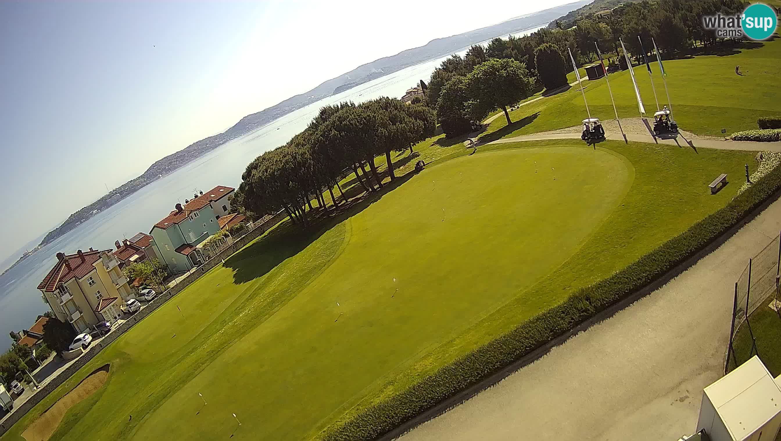 Golf Adriatique Webcam en direct Savudrija – Rezidencija Skiper – Istrie – Croatie