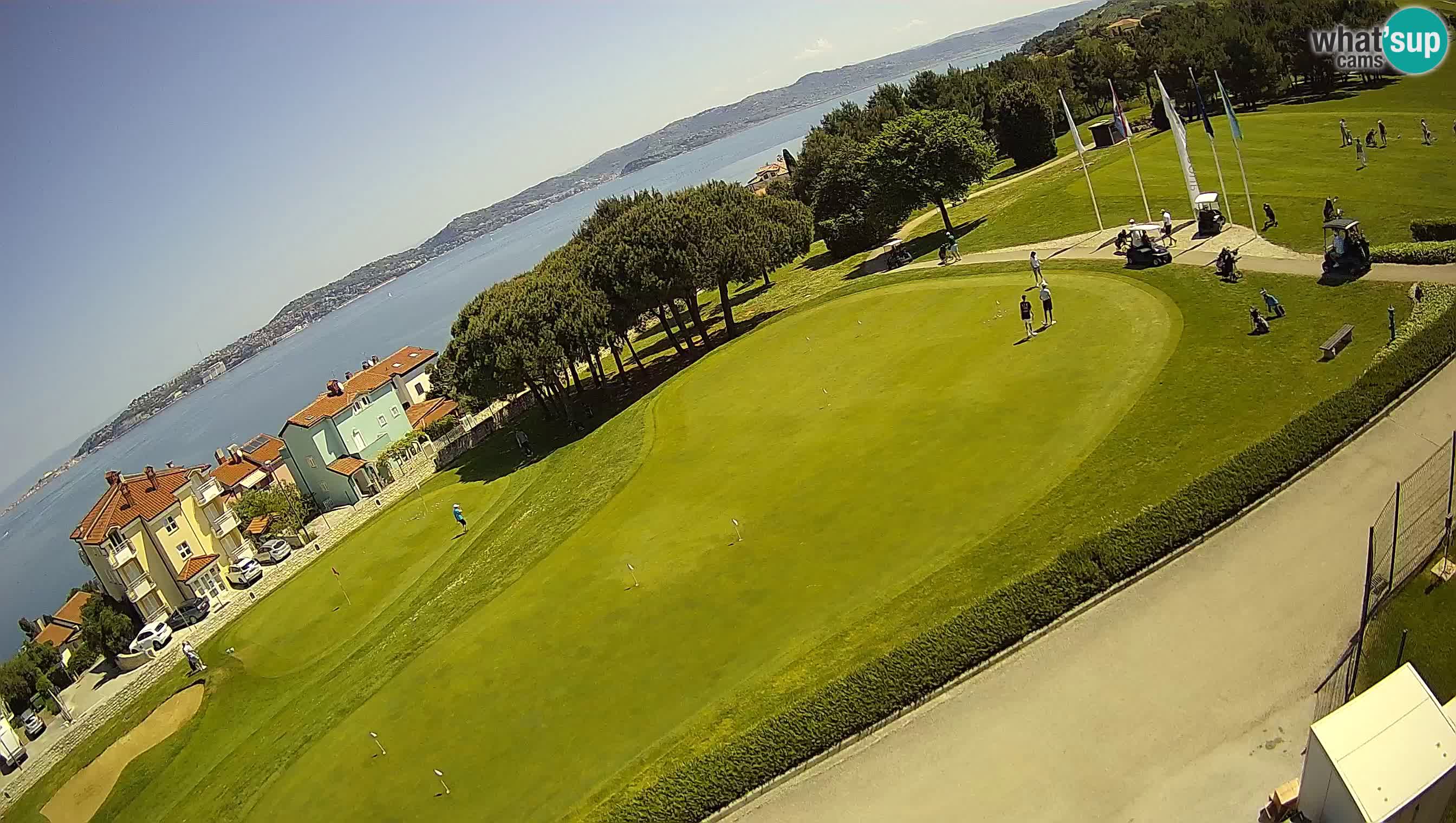 Golf Adriatic Spletna kamera v živo Savudrija – Rezidencija Skiper – Istra – Hrvaška