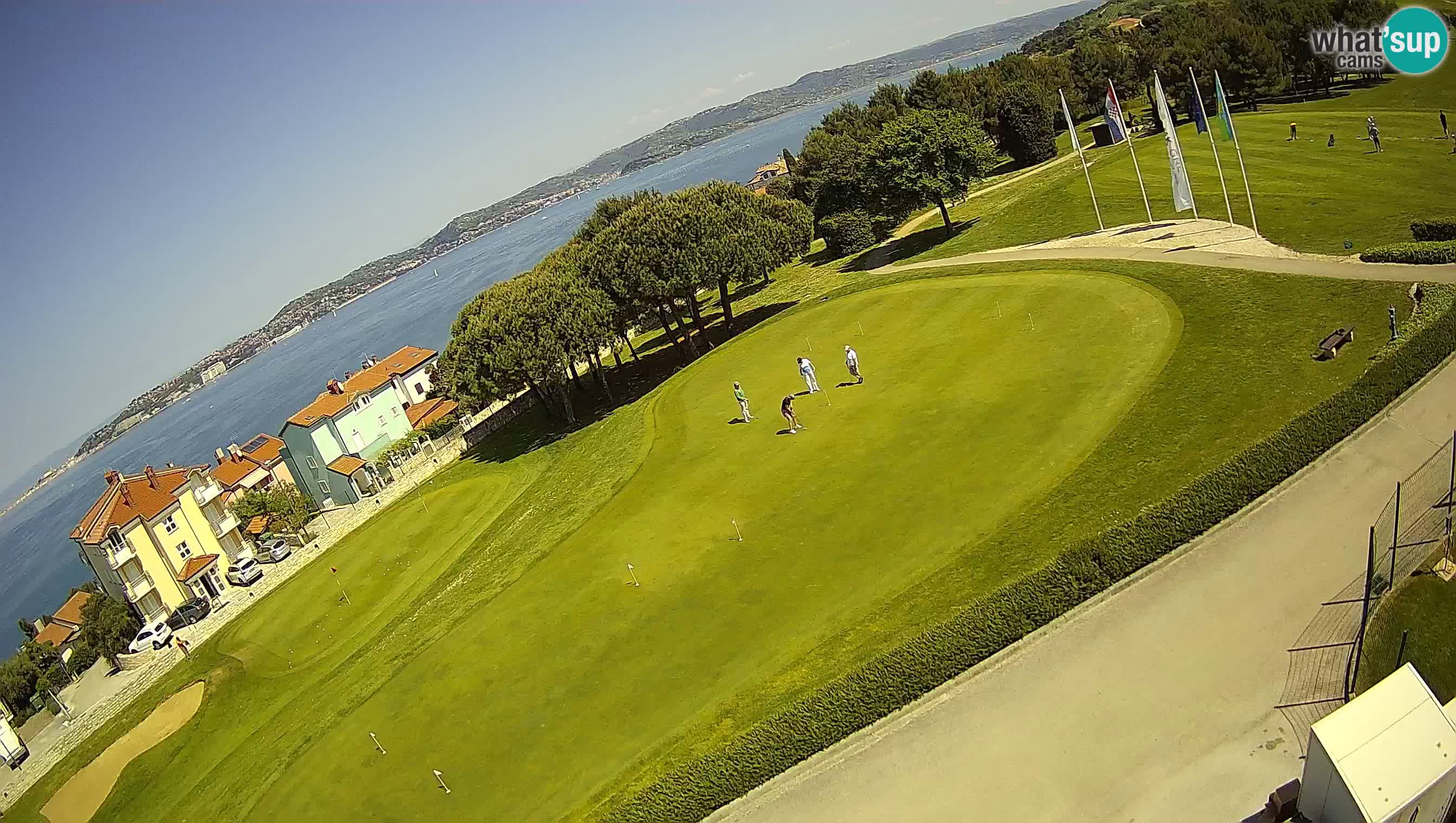 Golf Adriatic Live webcam Savudrija – Rezidencija Skiper – Istria – Croatia