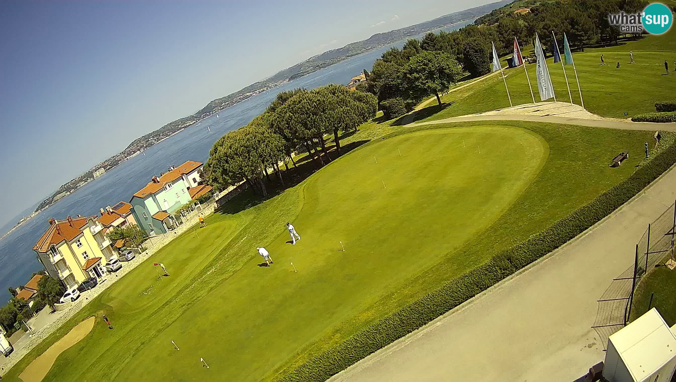 Golf Adriatic Live webcam Savudrija – Rezidencija Skiper – Istria – Croatia