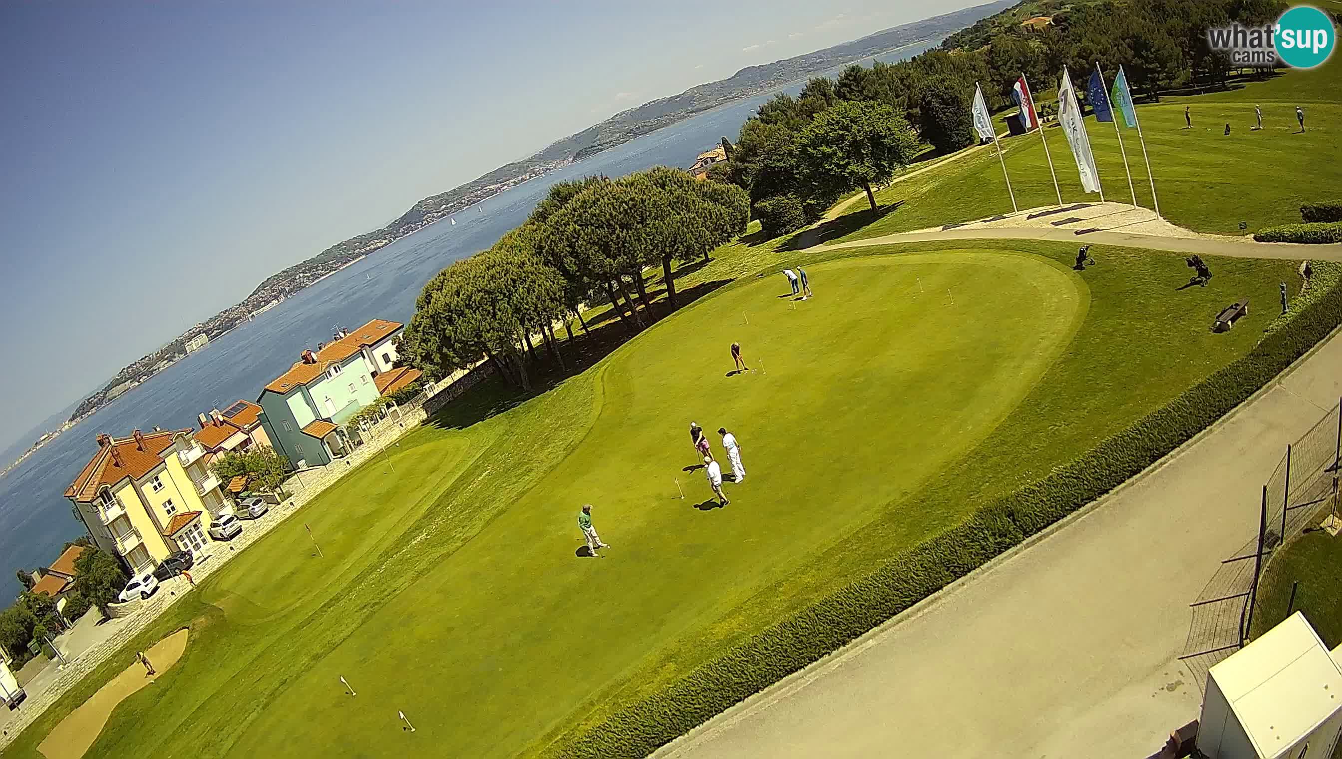 Golf Adriatic Live webcam Savudrija – Rezidencija Skiper – Istria – Croatia