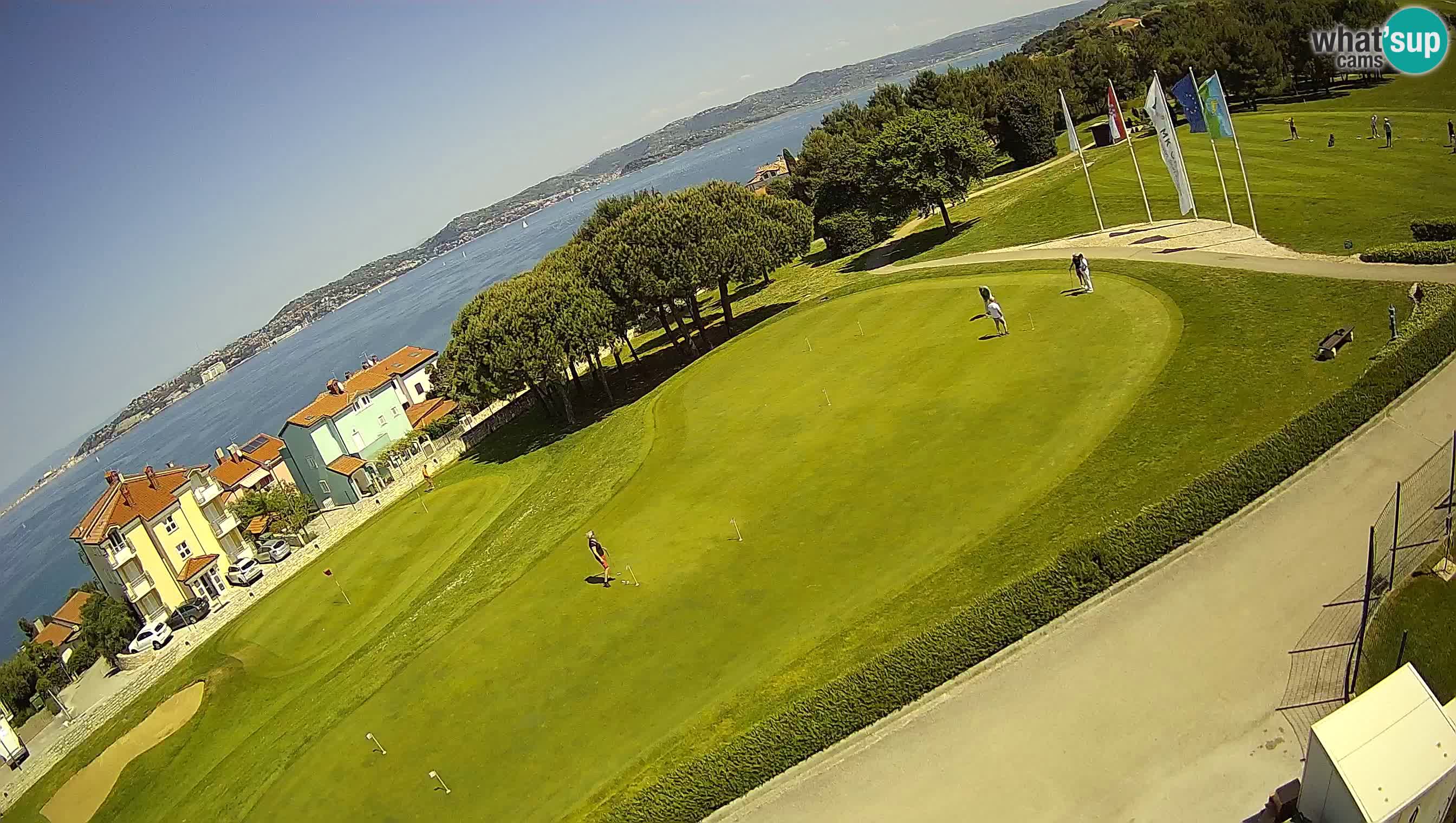 Golf Adriatic Live webcam Savudrija – Rezidencija Skiper – Istria – Croazia