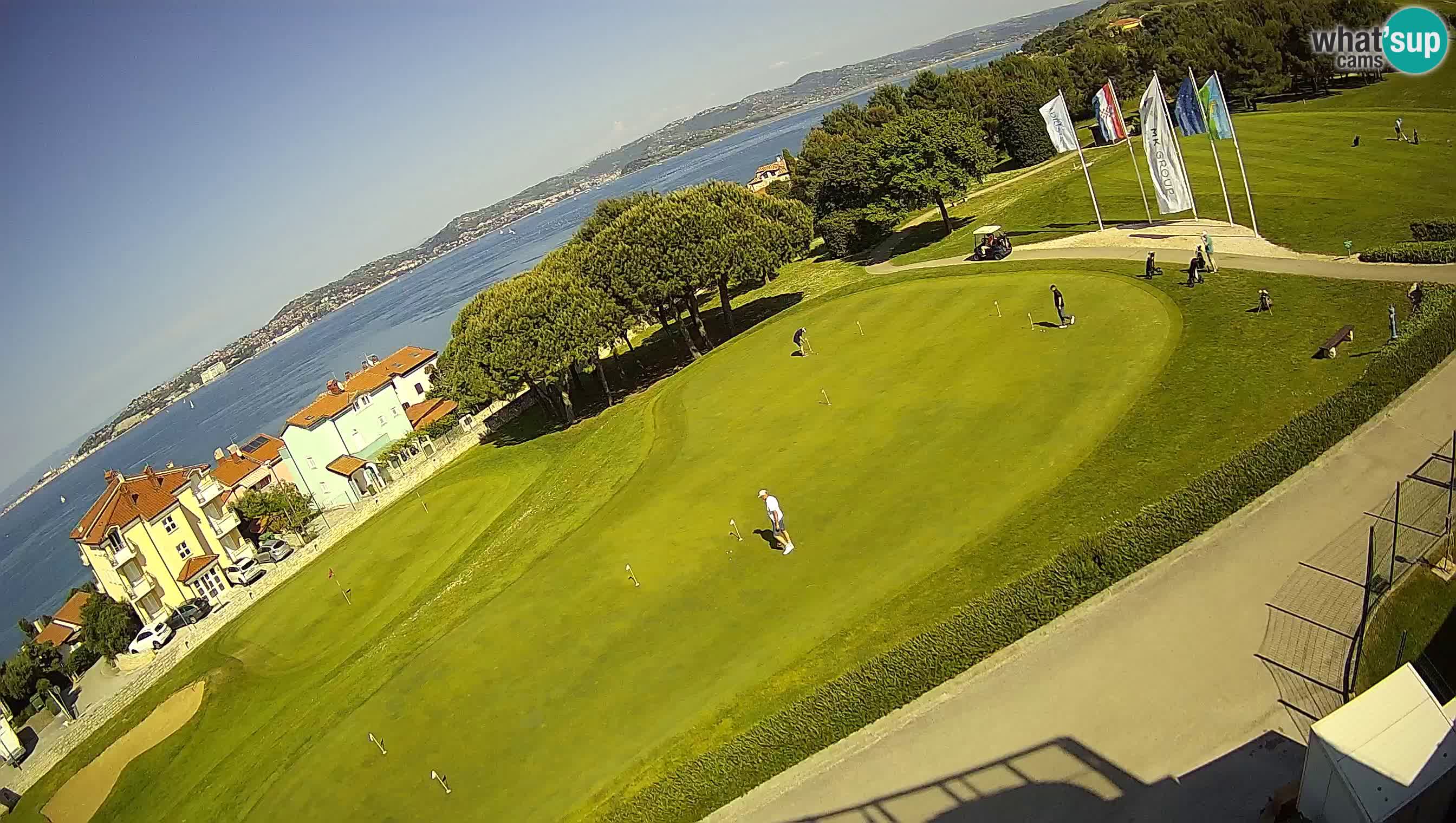 Golf Adriatic Cámara web en vivo Savudrija – Rezidencija Skiper – Istria – Croacia