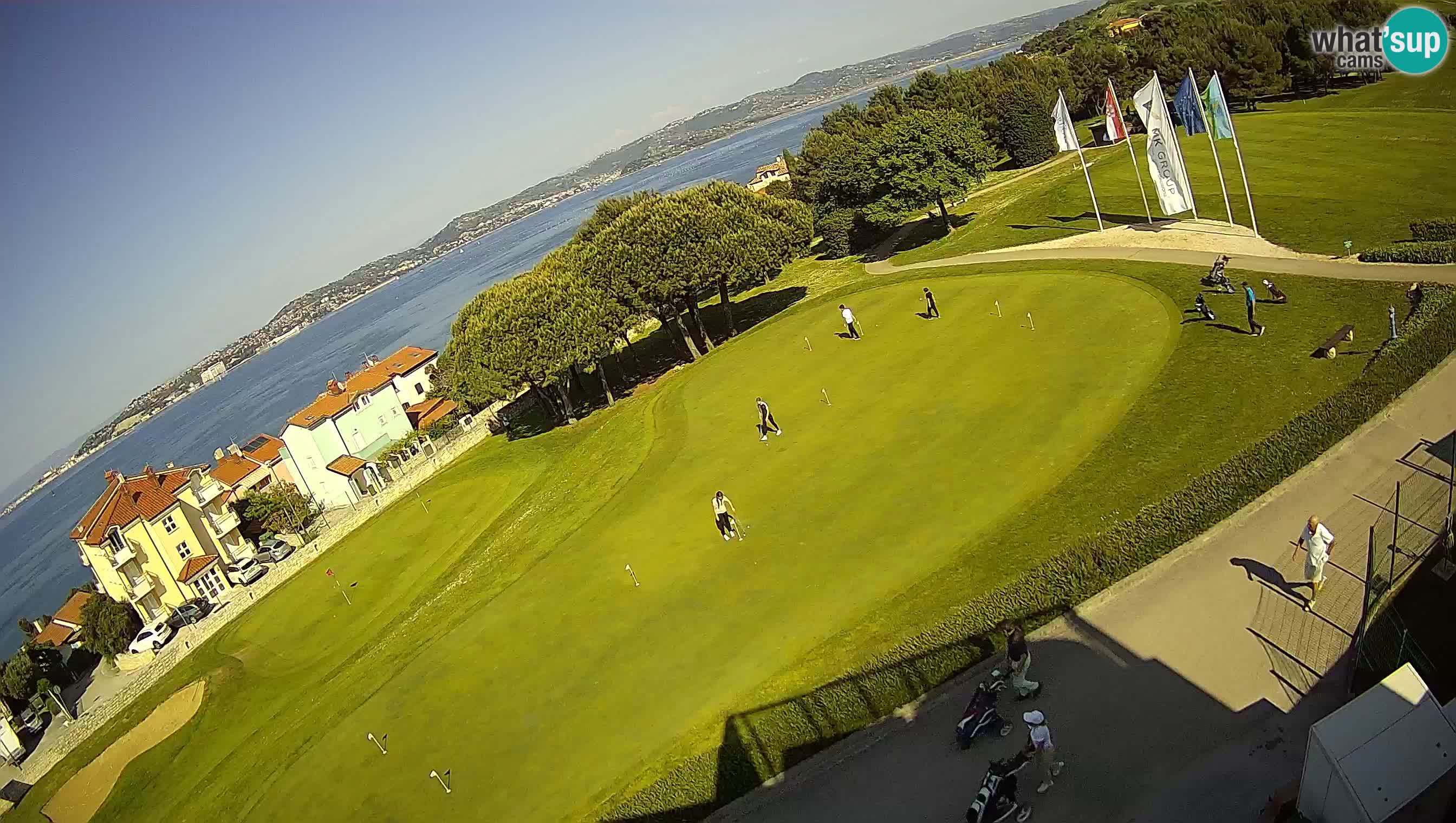 Golf Adriatic Cámara web en vivo Savudrija – Rezidencija Skiper – Istria – Croacia