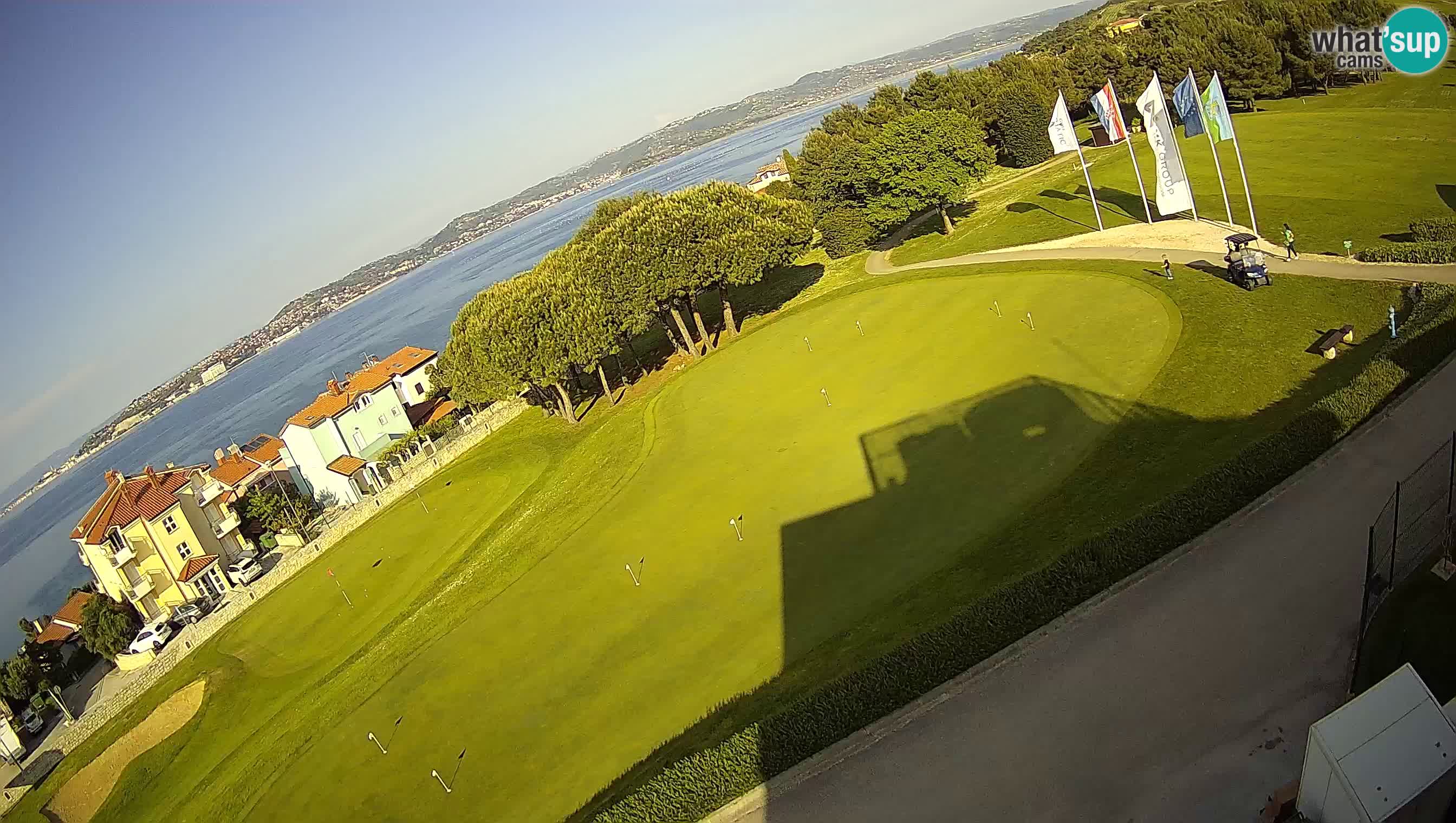 Golf Adriatic Live webcam Savudrija – Rezidencija Skiper – Istria – Croazia