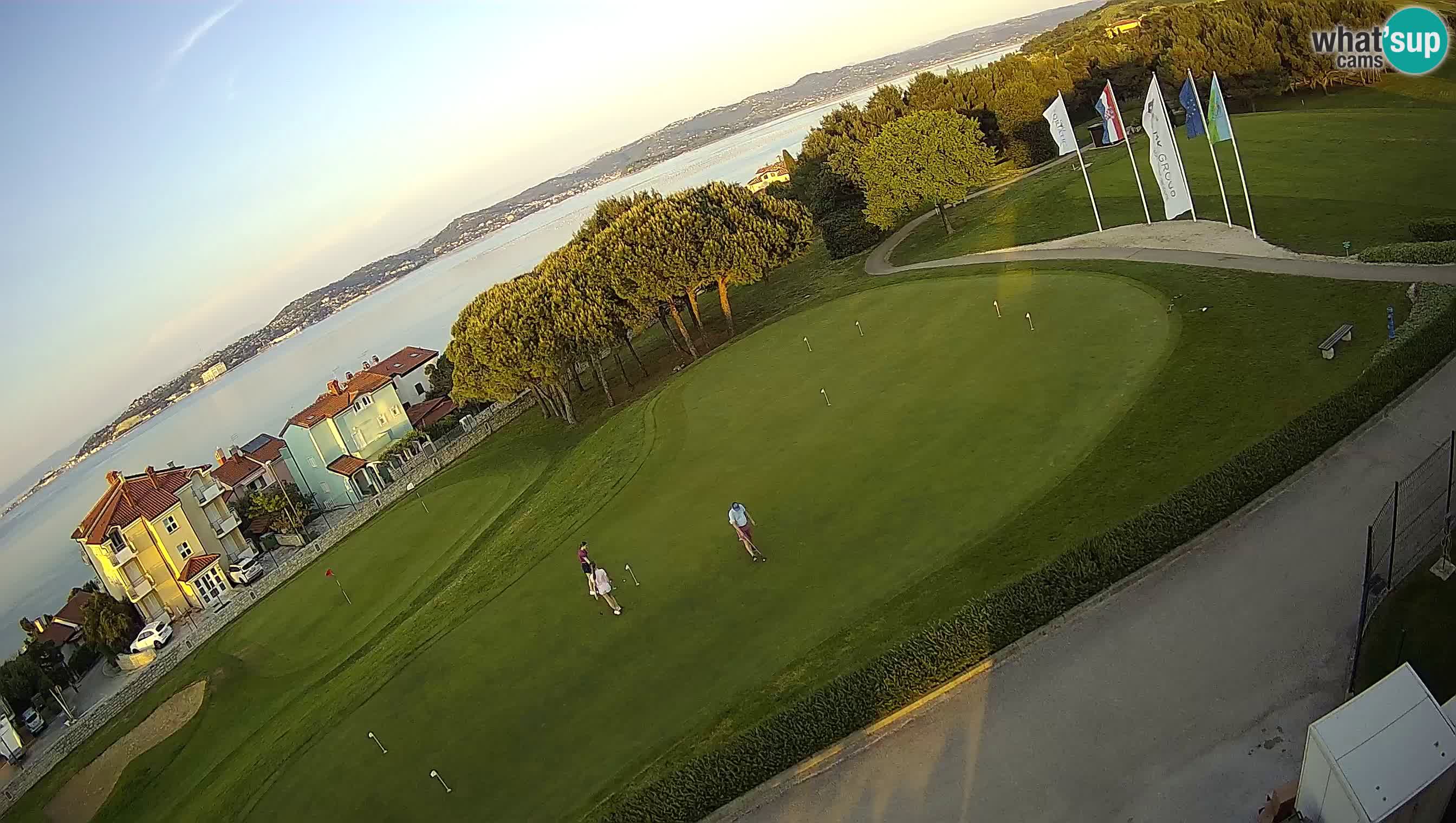 Golf Adriatic Live webcam Savudrija – Rezidencija Skiper – Istria – Croatia