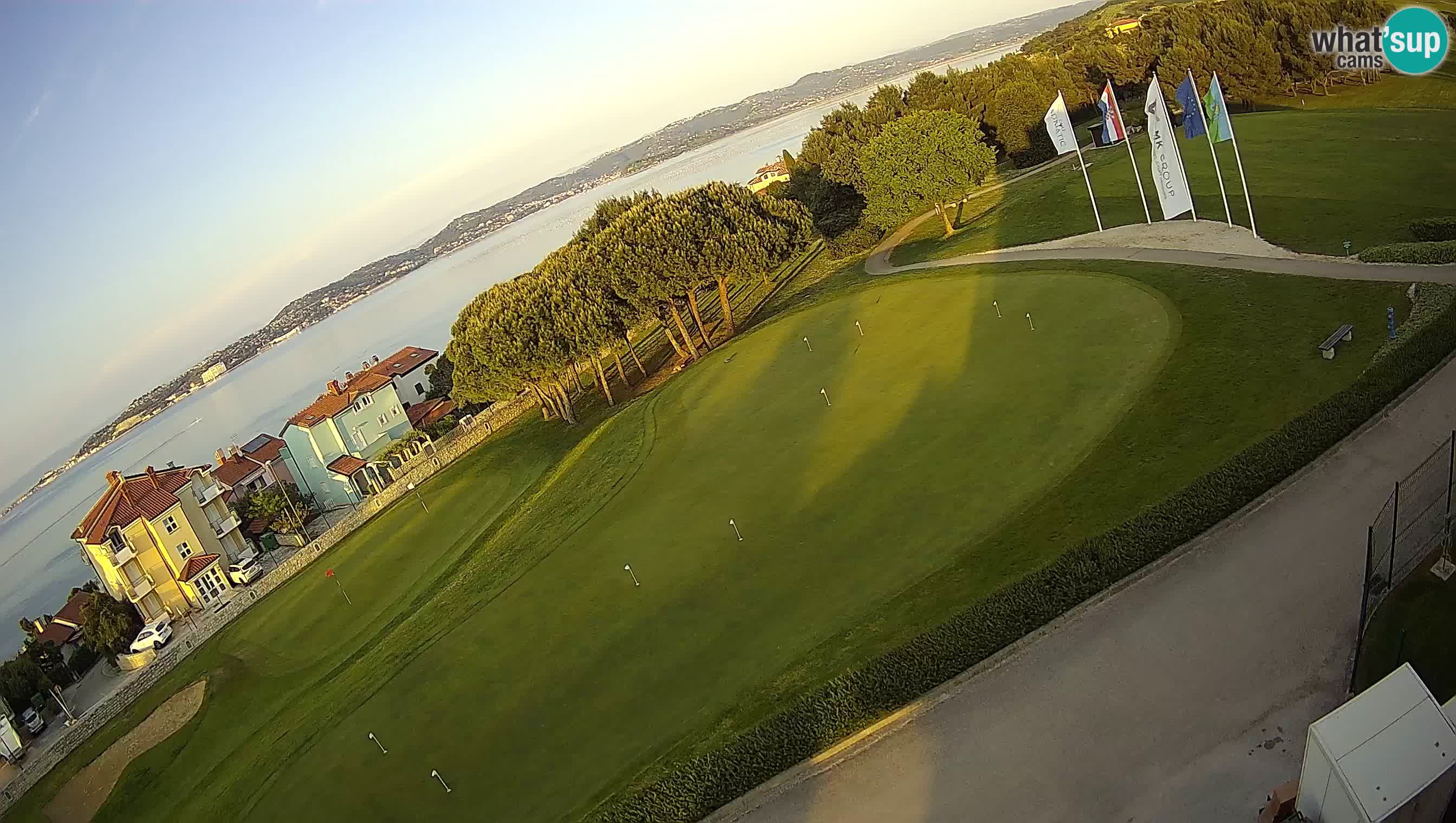 Golf Adriatique Webcam en direct Savudrija – Rezidencija Skiper – Istrie – Croatie