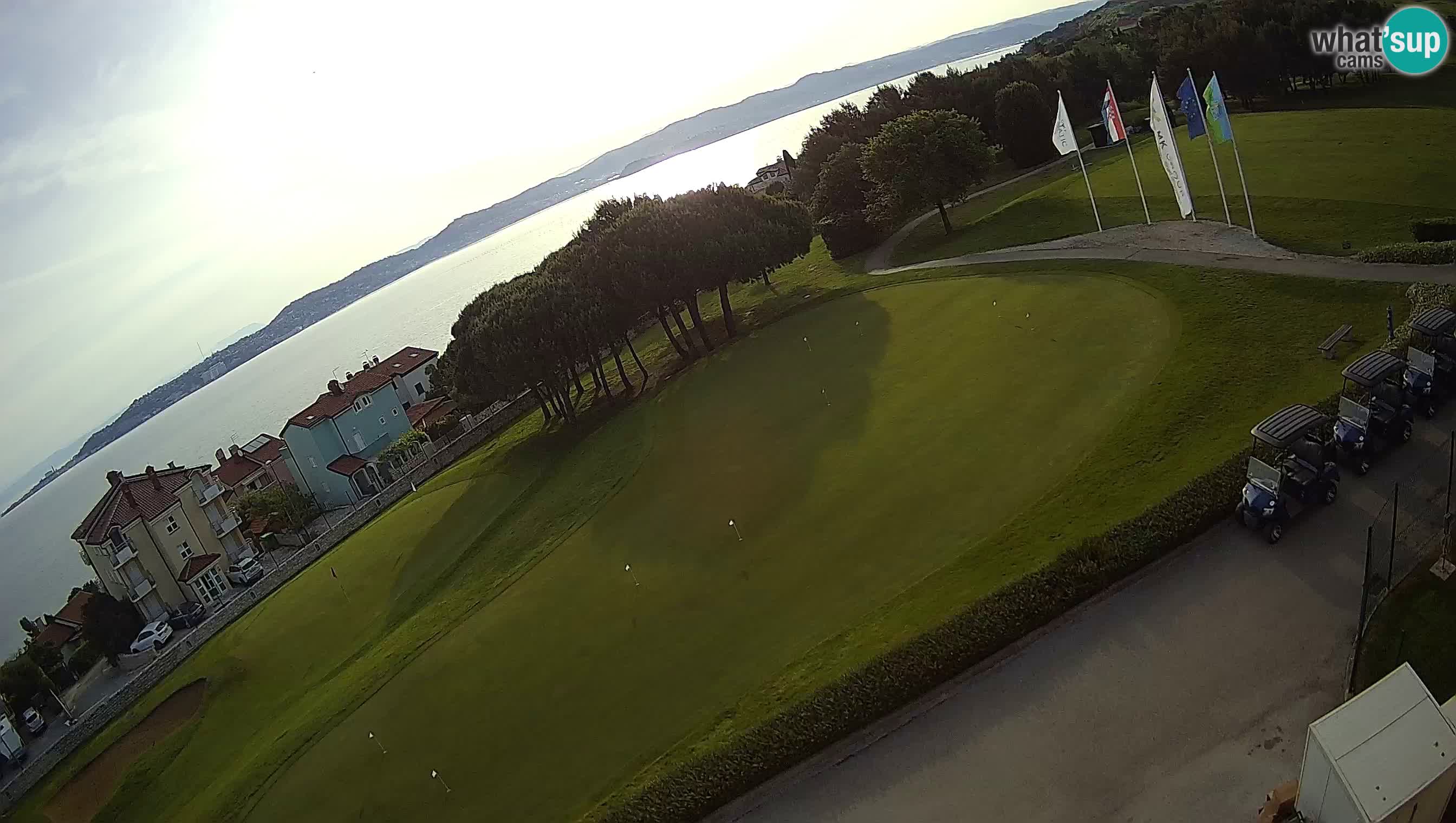 Golf Adriatique Webcam en direct Savudrija – Rezidencija Skiper – Istrie – Croatie