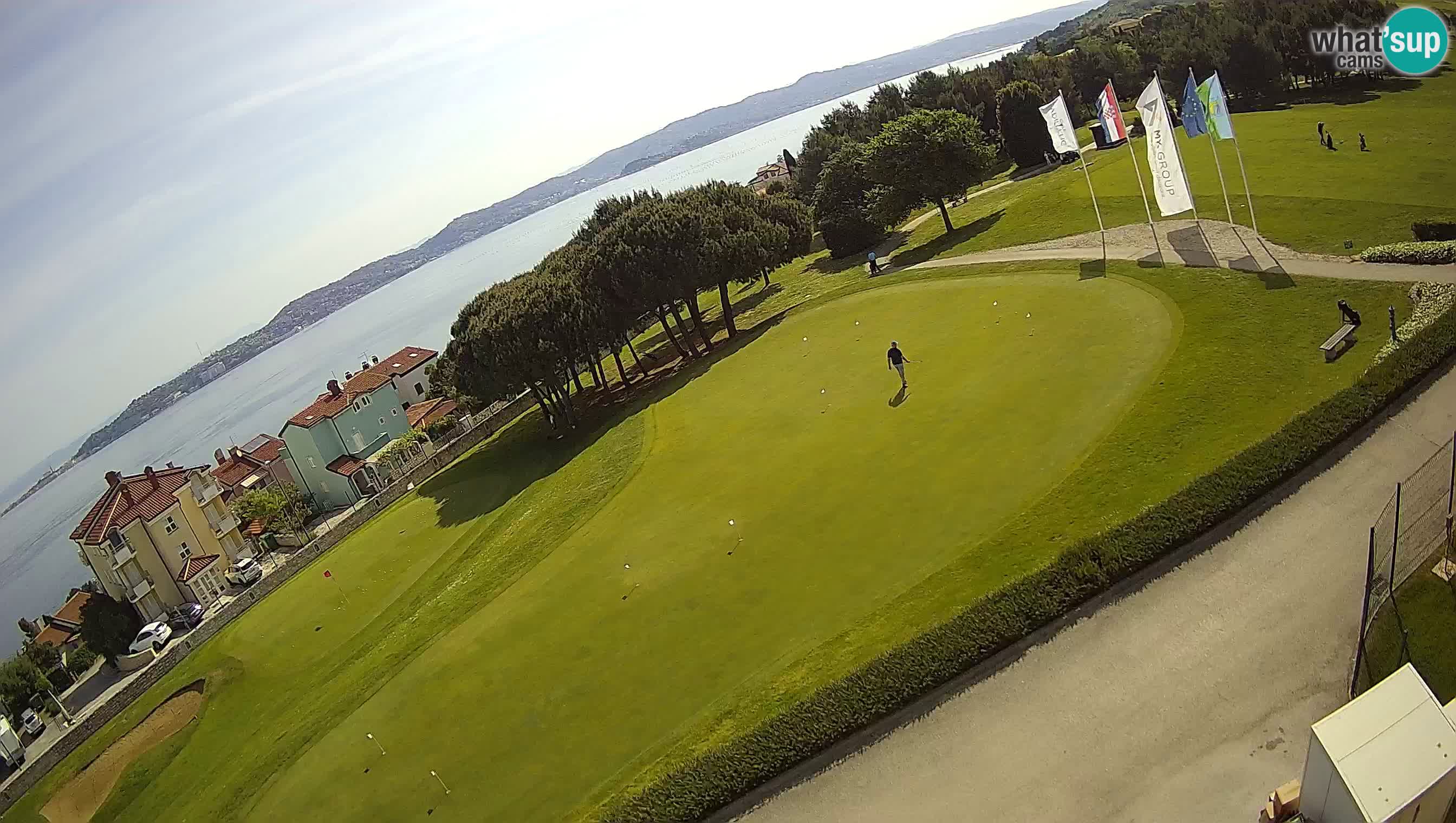 Golf Adriatique Webcam en direct Savudrija – Rezidencija Skiper – Istrie – Croatie