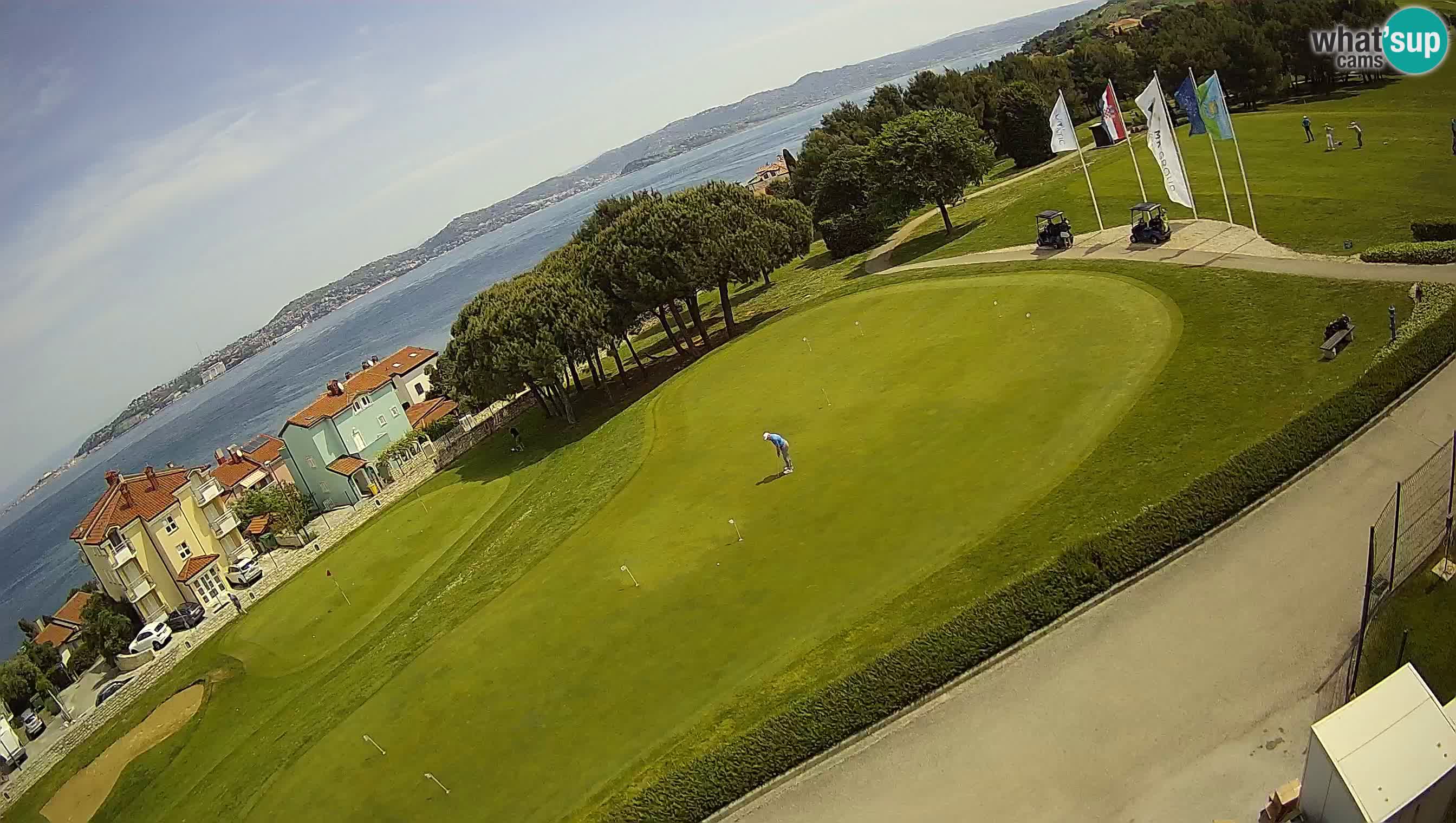 Golf Adriatic Live webcam Savudrija – Rezidencija Skiper – Istria – Croazia