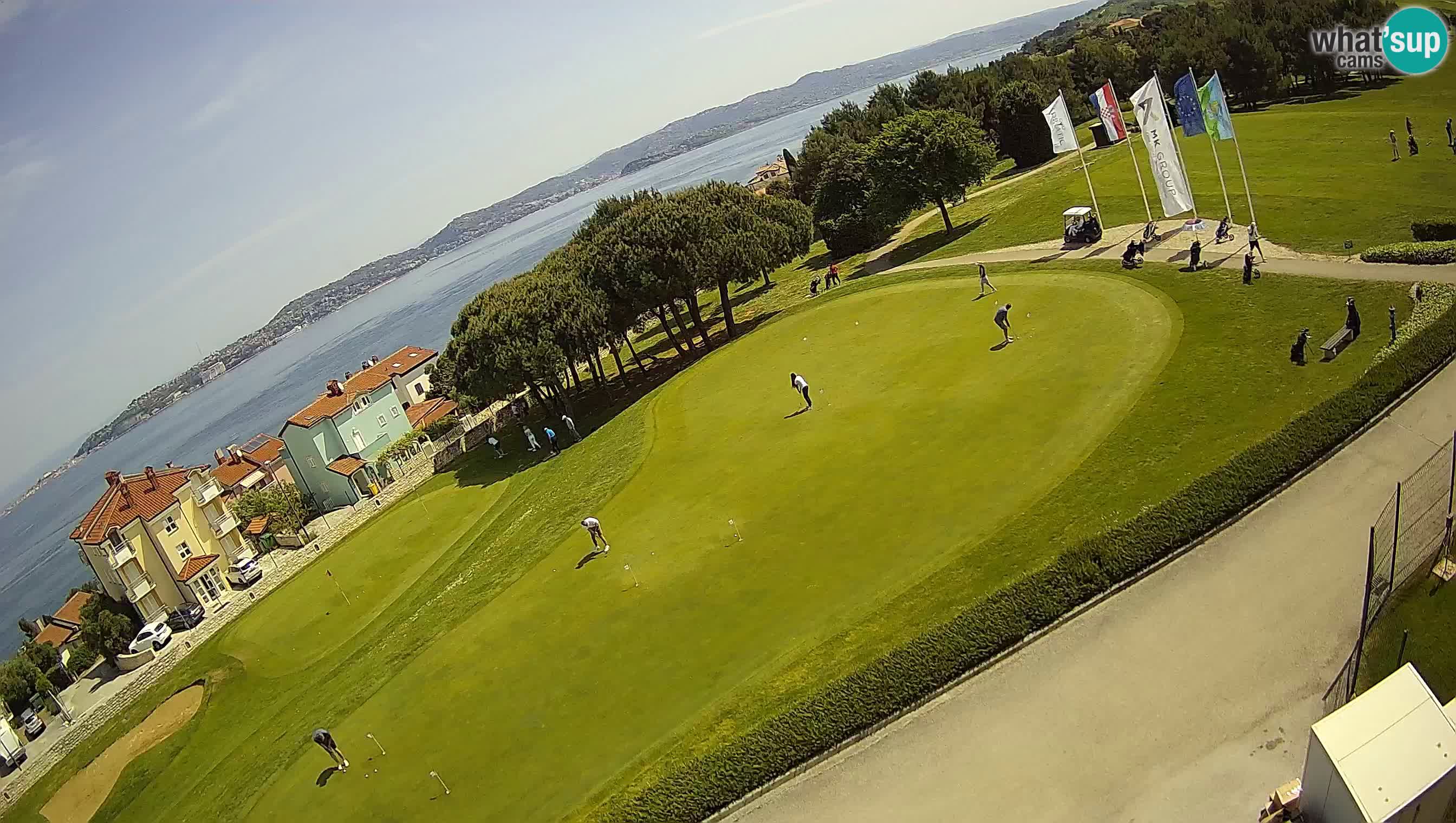 Golf Adriatic Cámara web en vivo Savudrija – Rezidencija Skiper – Istria – Croacia