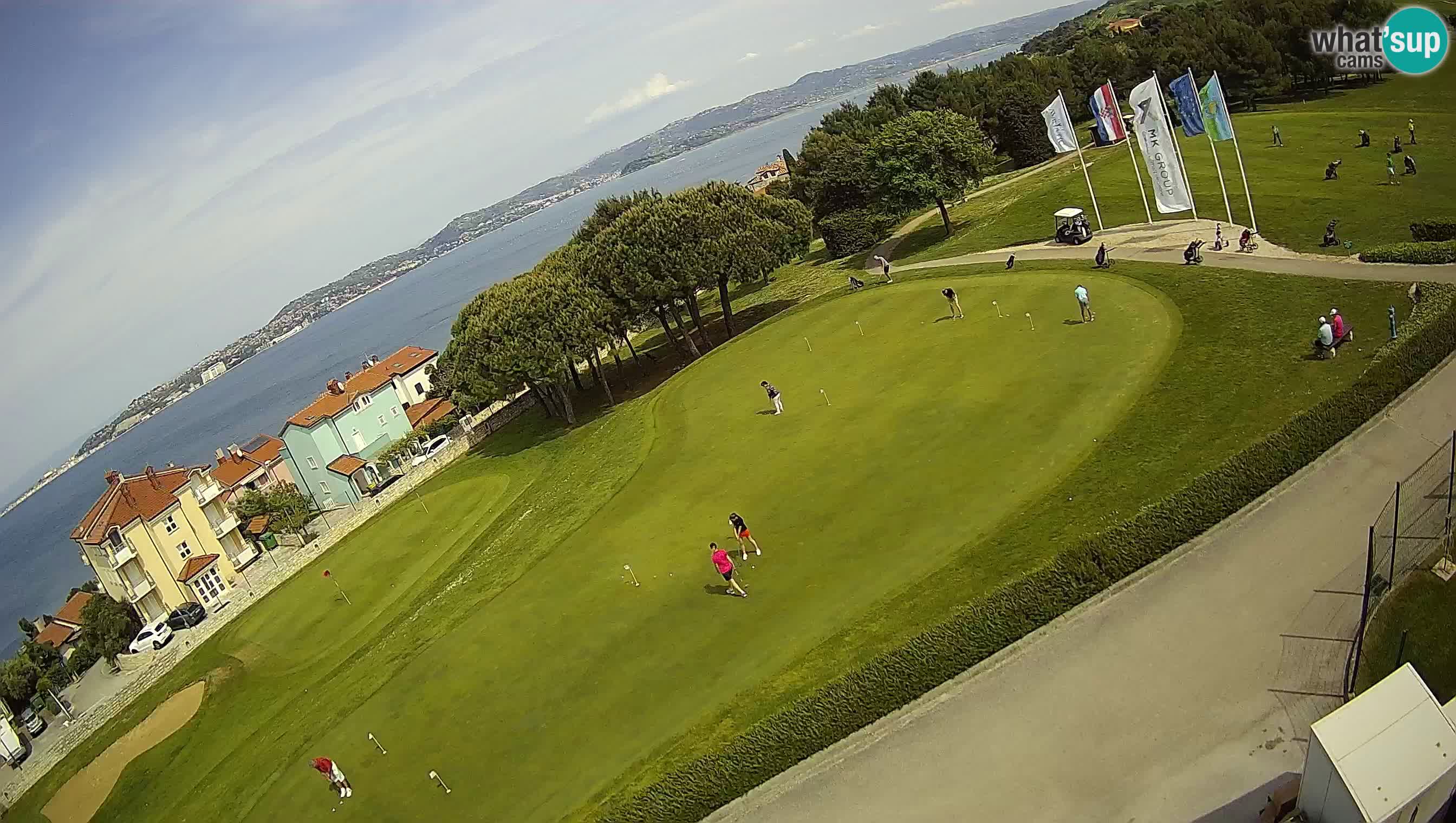 Golf Adriatic Live webcam Savudrija – Rezidencija Skiper – Istria – Croatia