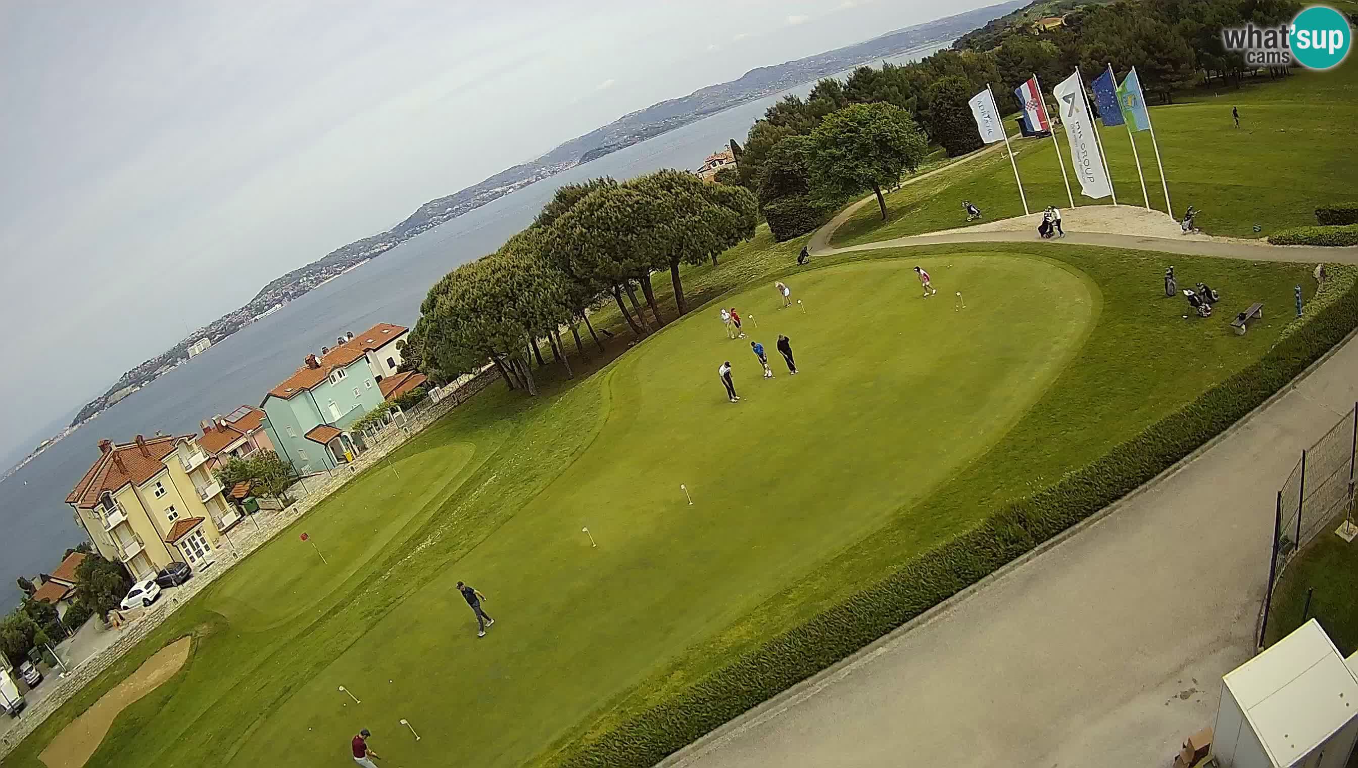 Golf Adriatique Webcam en direct Savudrija – Rezidencija Skiper – Istrie – Croatie