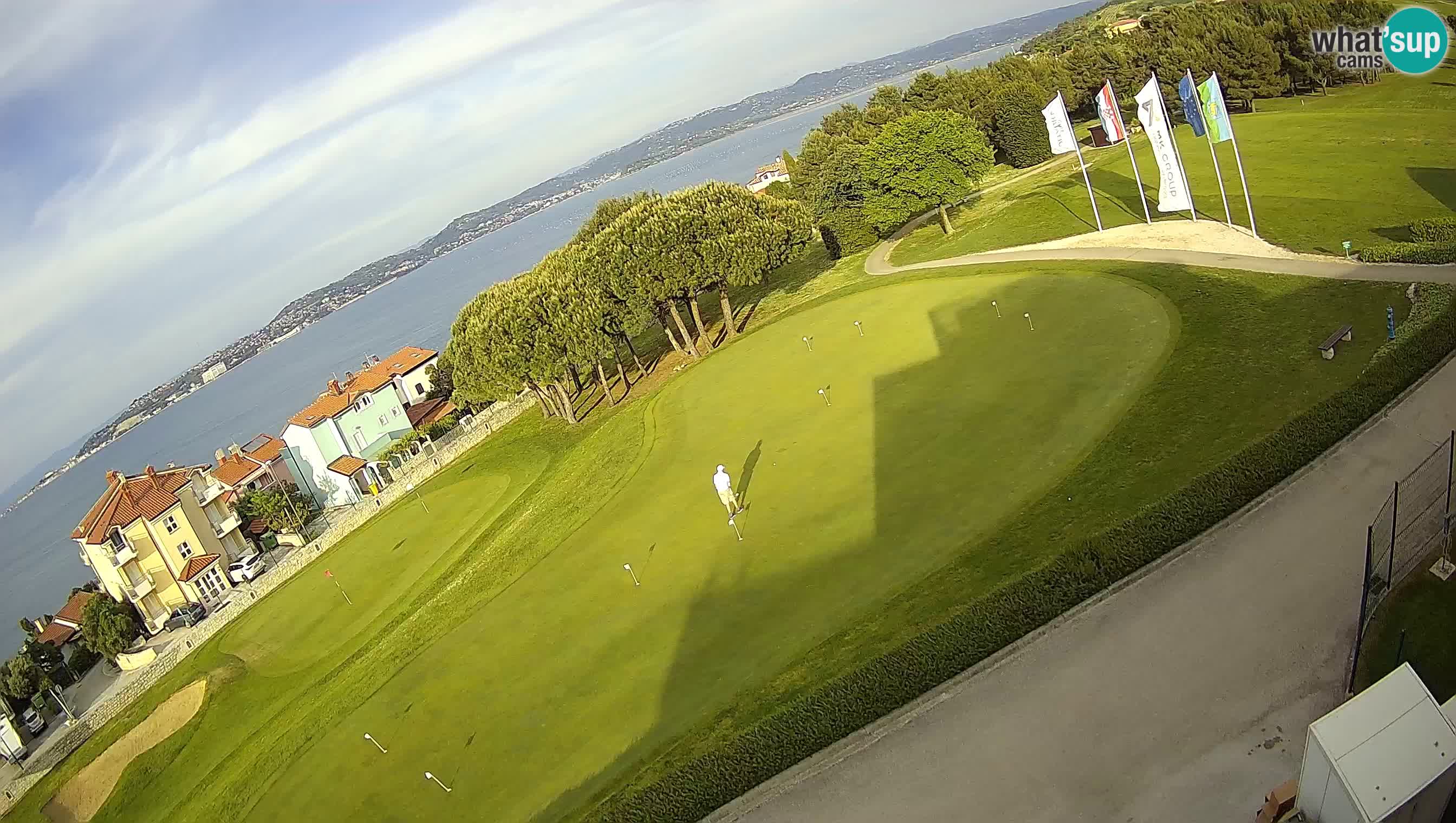 Golf Adriatique Webcam en direct Savudrija – Rezidencija Skiper – Istrie – Croatie