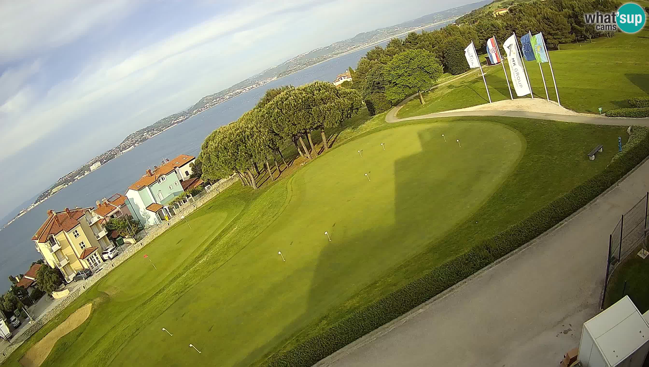 Golf Adriatique Webcam en direct Savudrija – Rezidencija Skiper – Istrie – Croatie