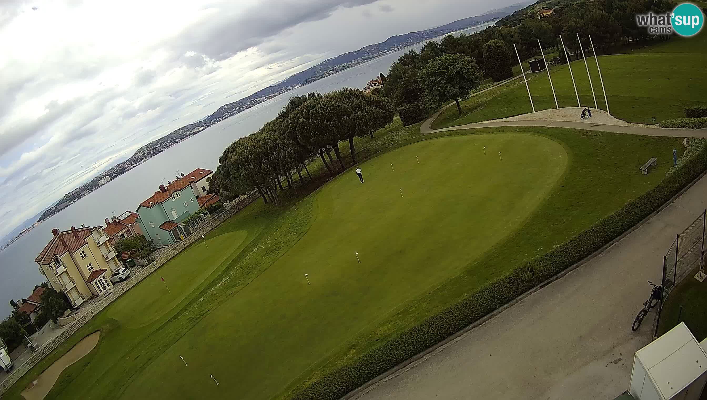 Golf Adriatique Webcam en direct Savudrija – Rezidencija Skiper – Istrie – Croatie
