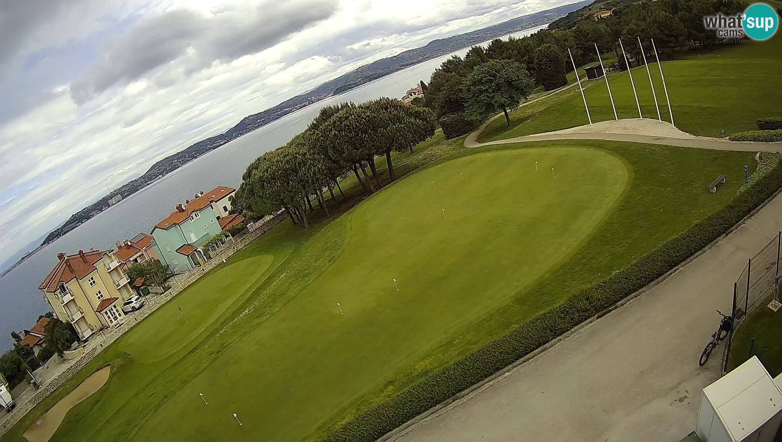 Golf Adriatique Webcam en direct Savudrija – Rezidencija Skiper – Istrie – Croatie