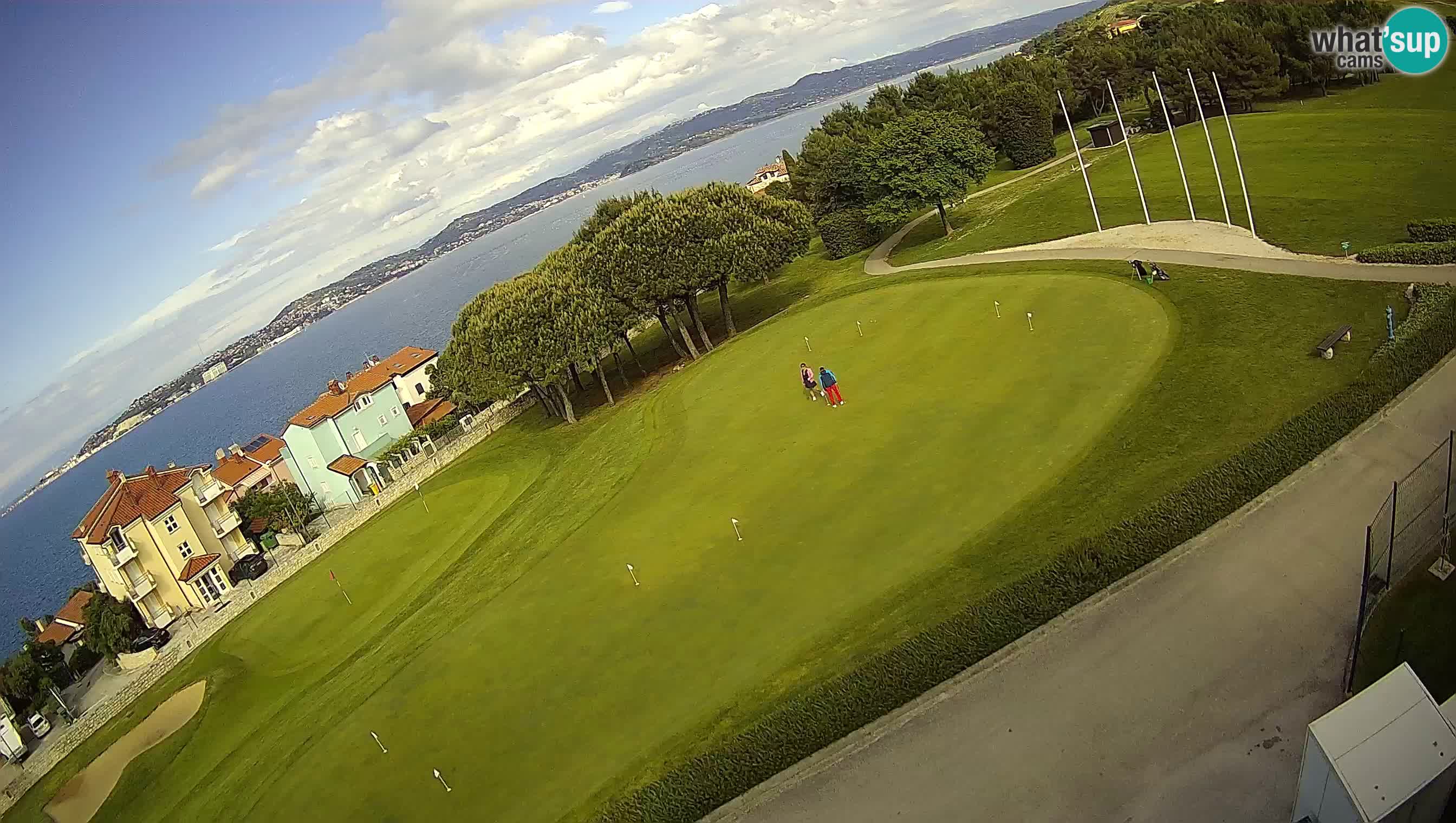 Golf Adriatic Live webcam Savudrija – Rezidencija Skiper – Istria – Croazia