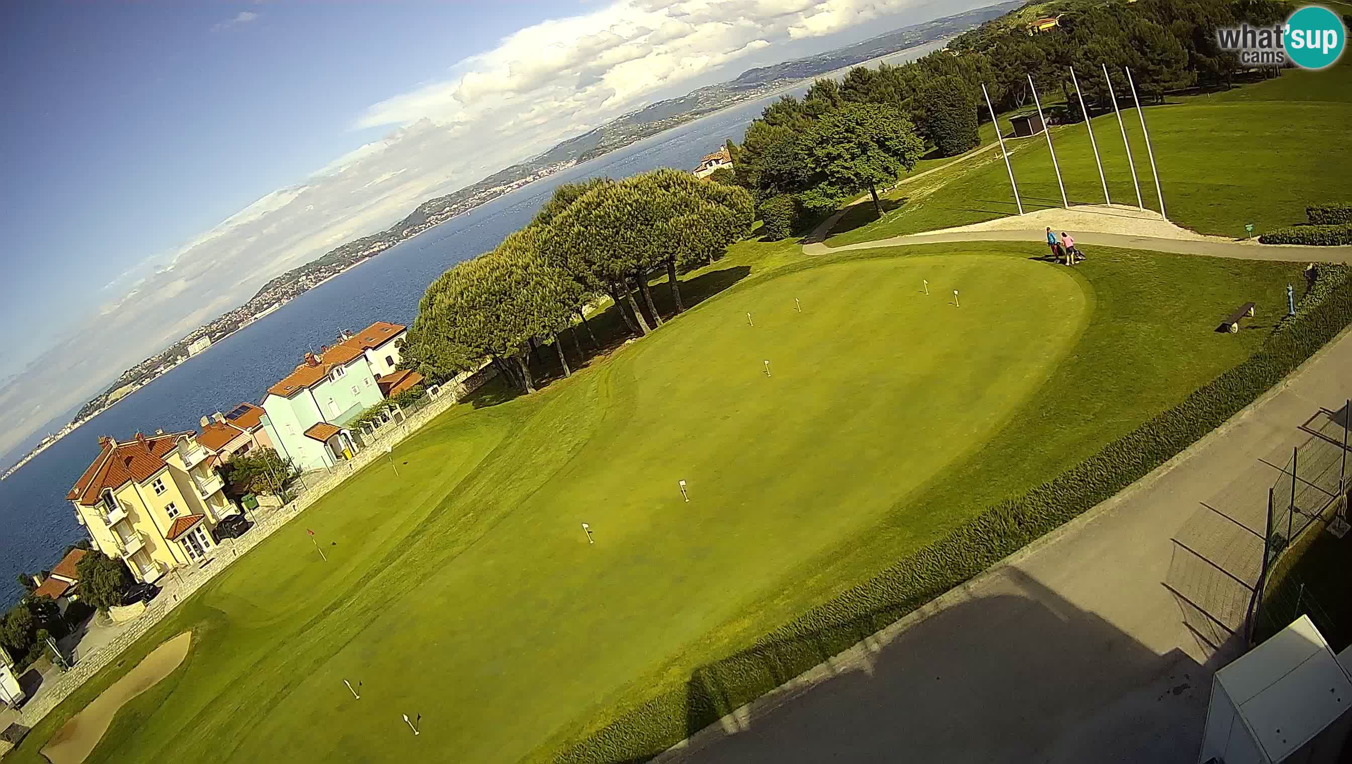 Golf Adriatique Webcam en direct Savudrija – Rezidencija Skiper – Istrie – Croatie