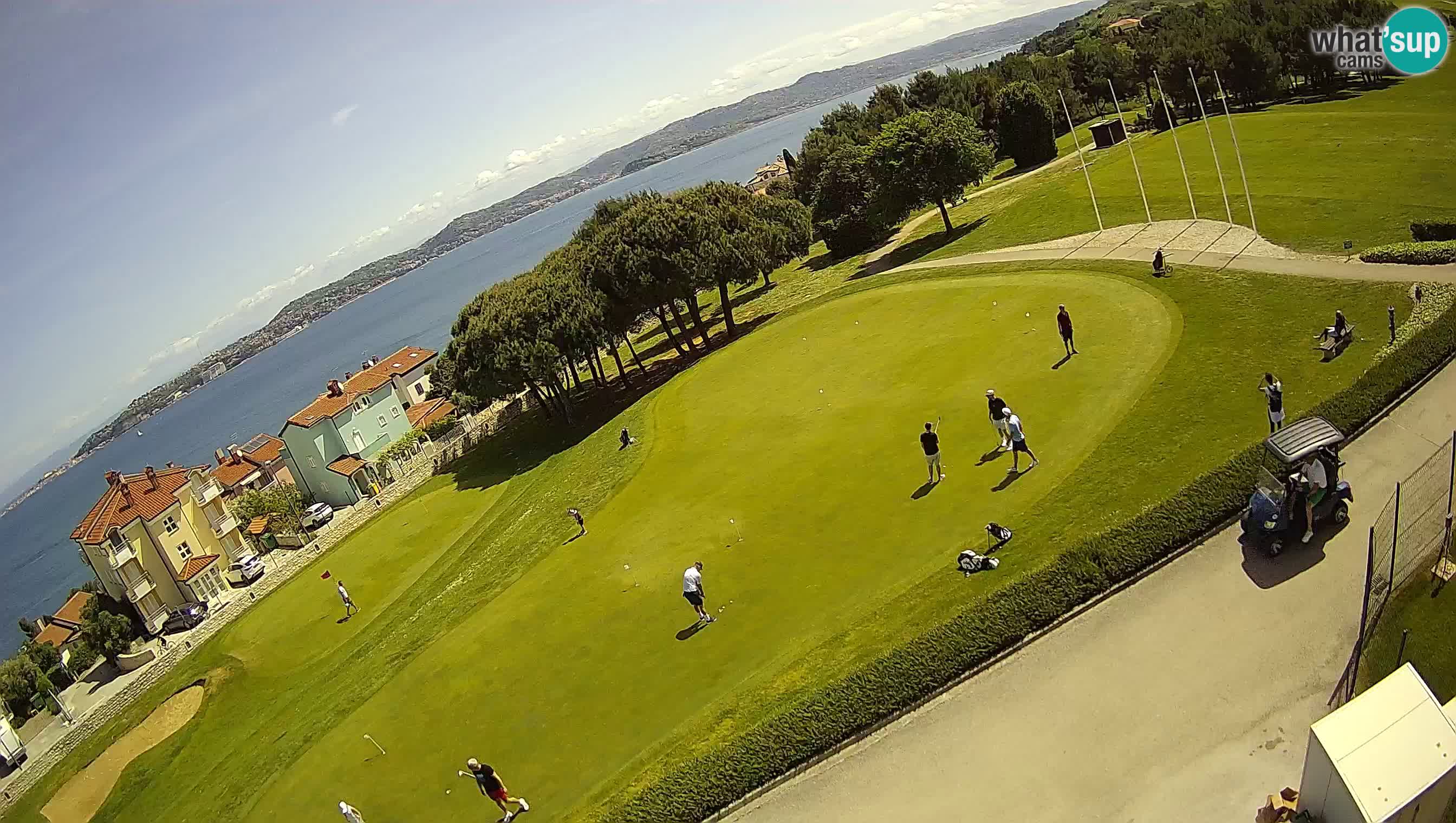 Golf Adriatique Webcam en direct Savudrija – Rezidencija Skiper – Istrie – Croatie