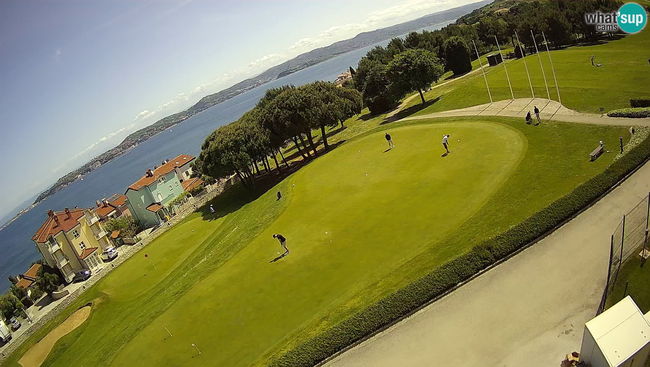 Golf Adriatique Webcam en direct Savudrija – Rezidencija Skiper – Istrie – Croatie
