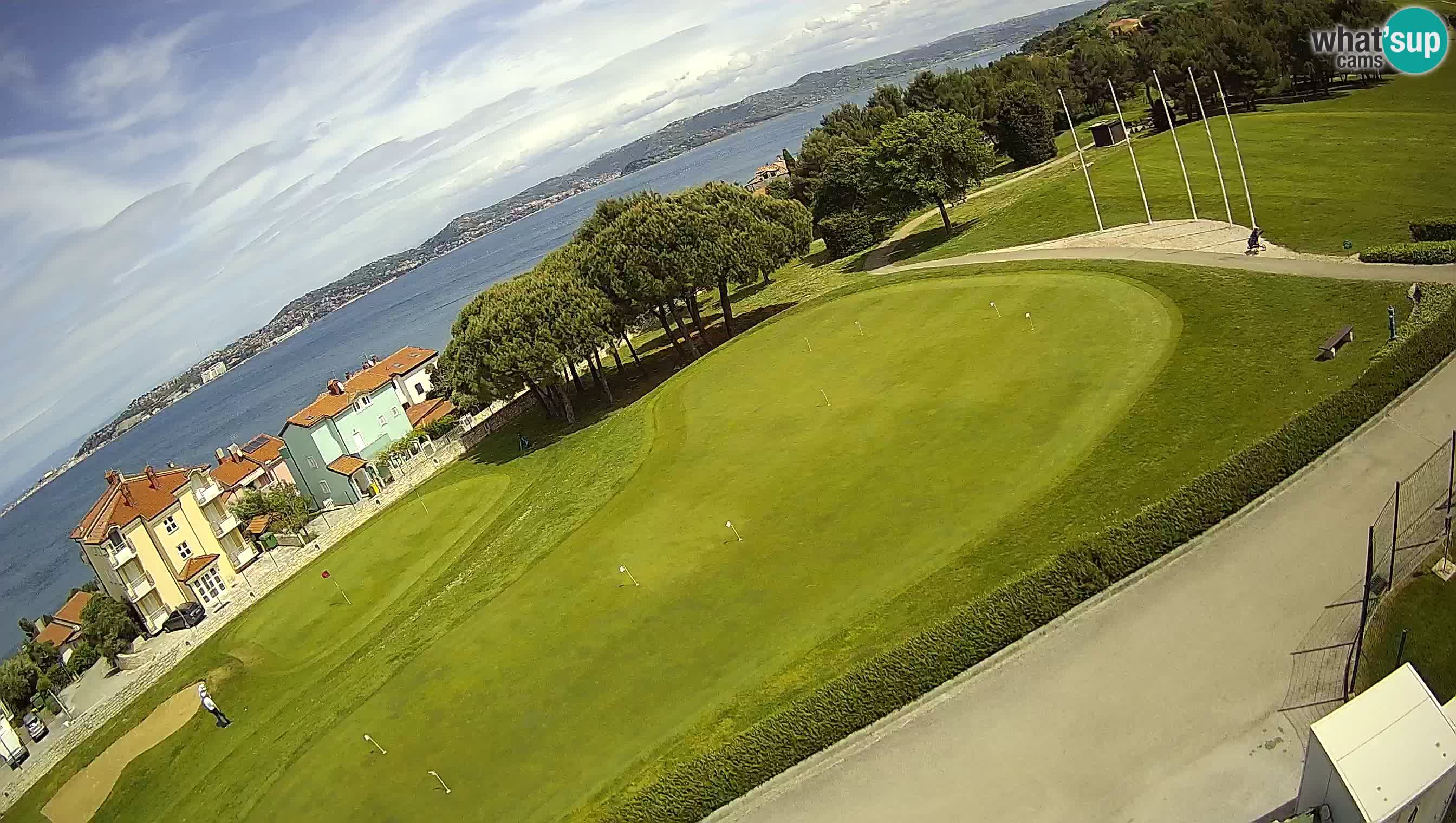 Golf Adriatic Cámara web en vivo Savudrija – Rezidencija Skiper – Istria – Croacia