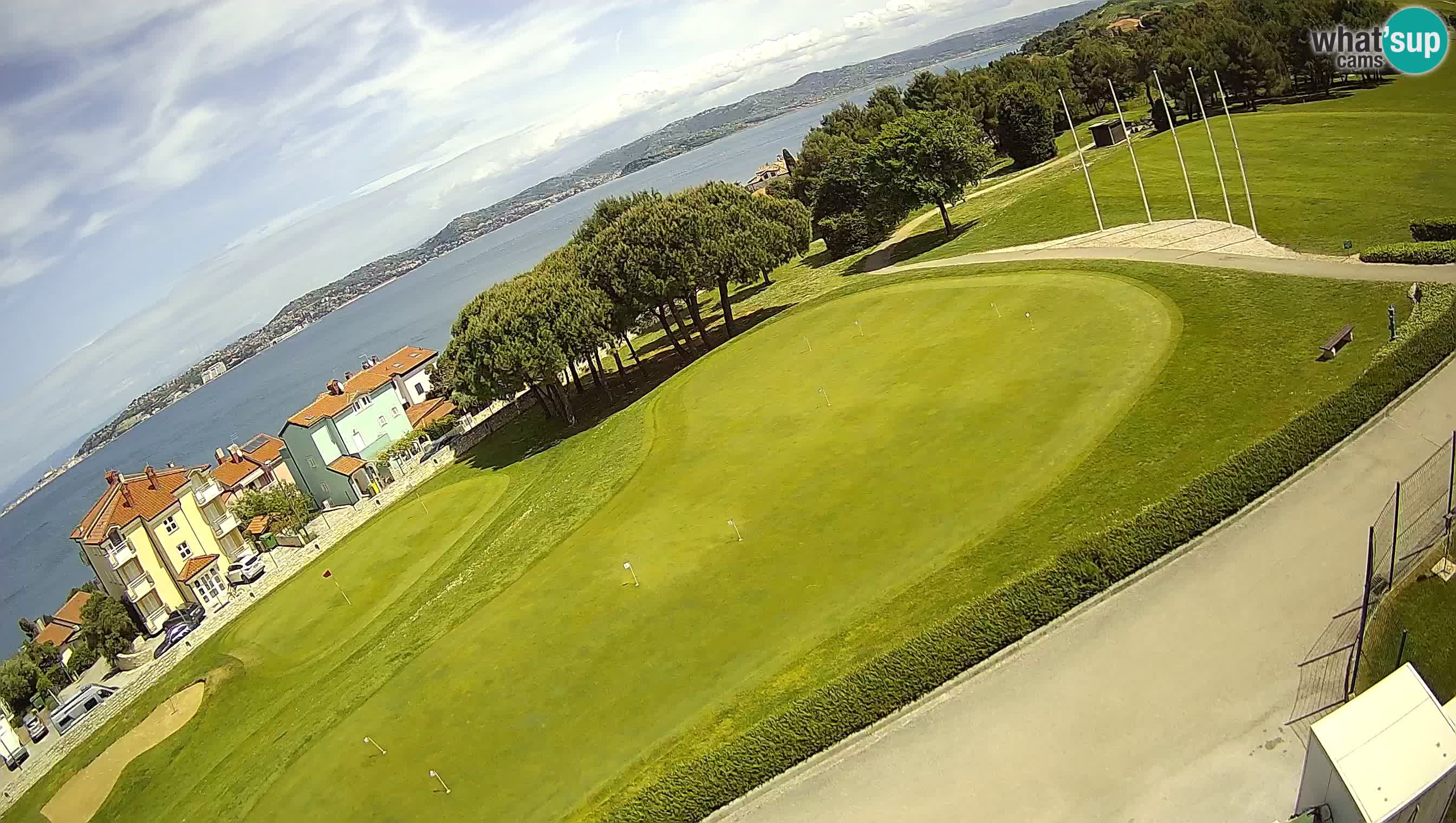 Golf Adriatique Webcam en direct Savudrija – Rezidencija Skiper – Istrie – Croatie