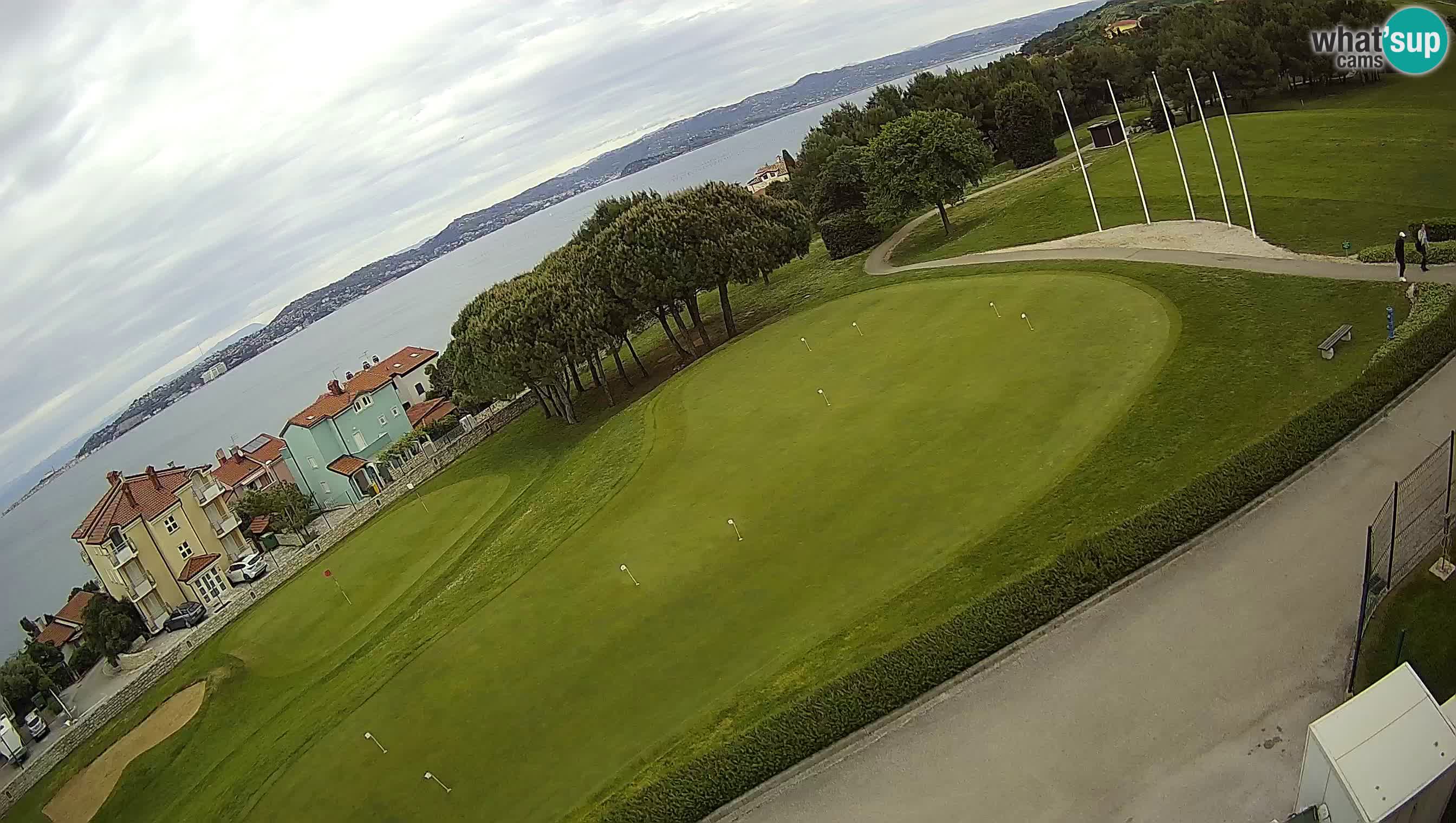 Golf Adriatique Webcam en direct Savudrija – Rezidencija Skiper – Istrie – Croatie
