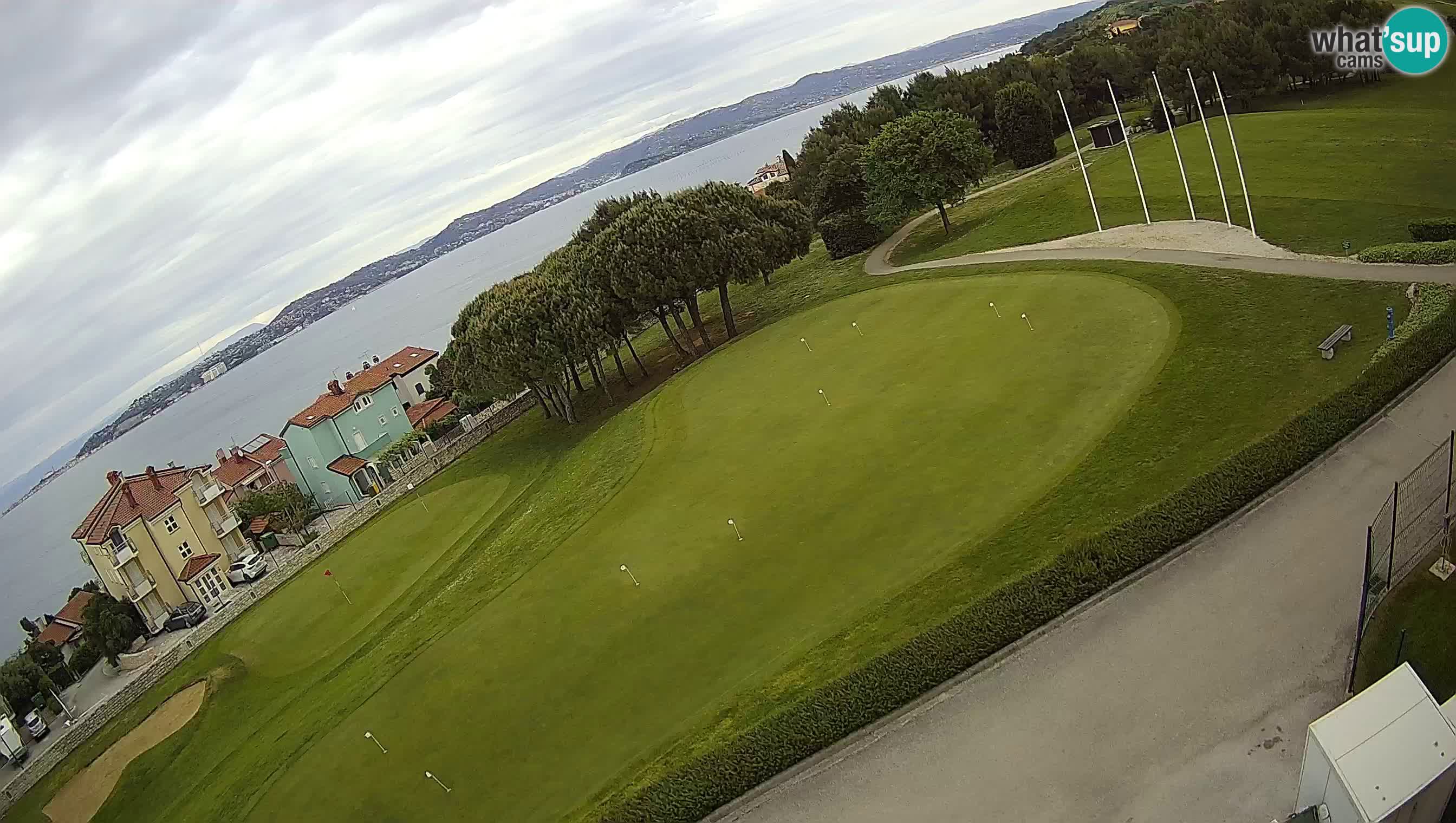 Golf Adriatique Webcam en direct Savudrija – Rezidencija Skiper – Istrie – Croatie