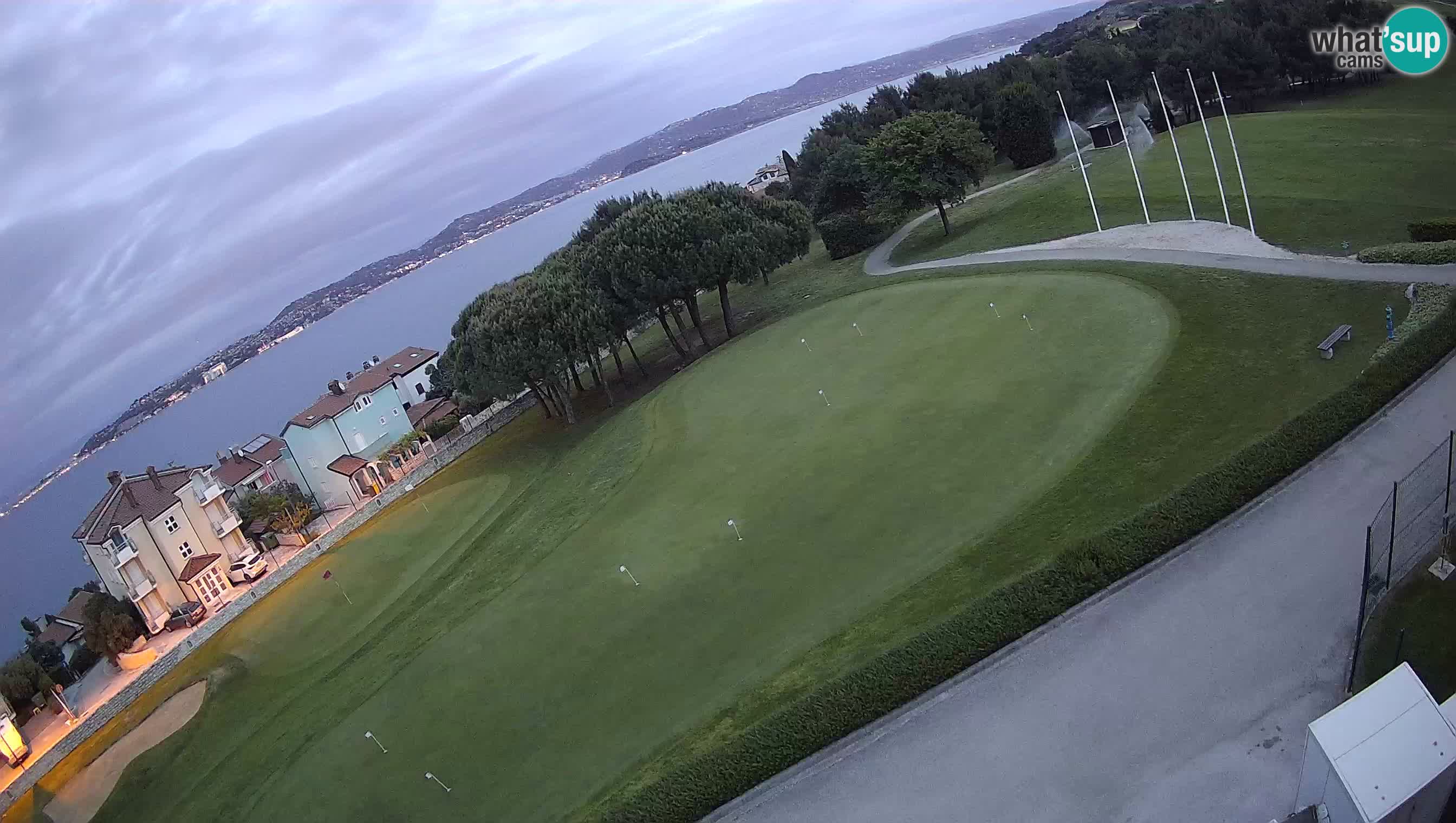 Golf Adriatique Webcam en direct Savudrija – Rezidencija Skiper – Istrie – Croatie