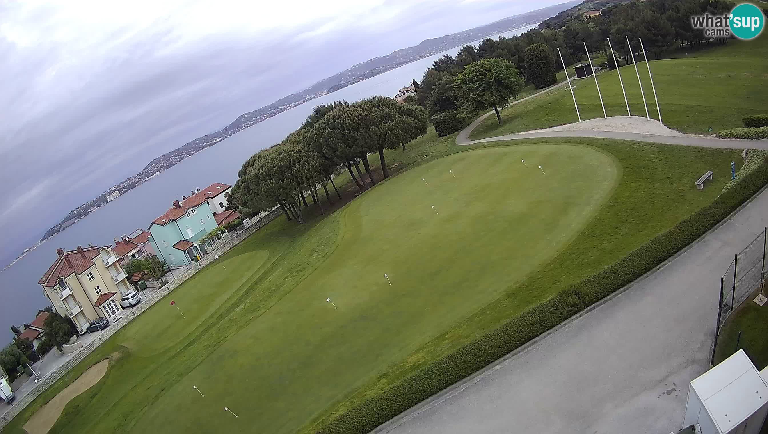 Golf Adriatique Webcam en direct Savudrija – Rezidencija Skiper – Istrie – Croatie