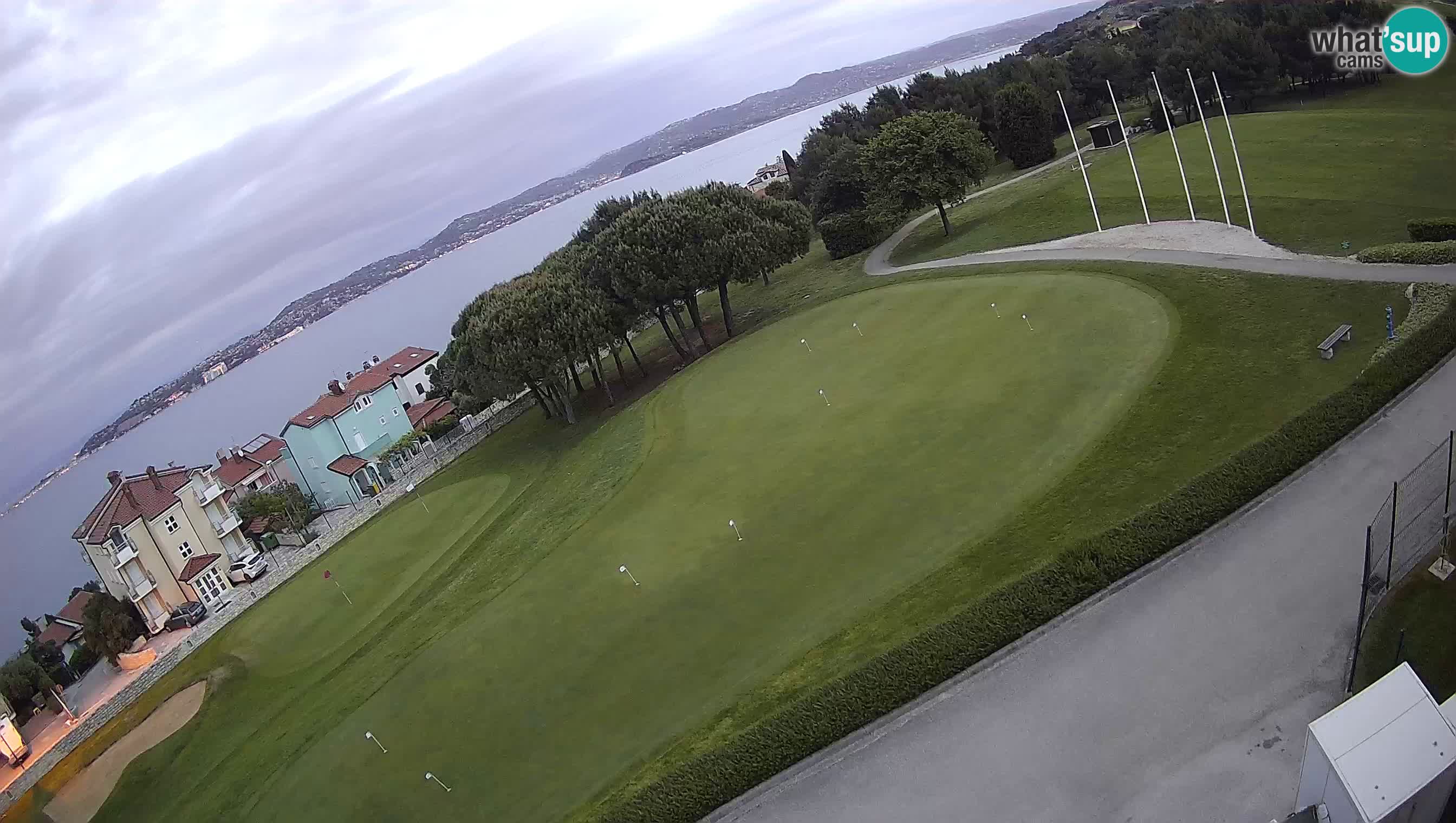 Golf Adriatique Webcam en direct Savudrija – Rezidencija Skiper – Istrie – Croatie