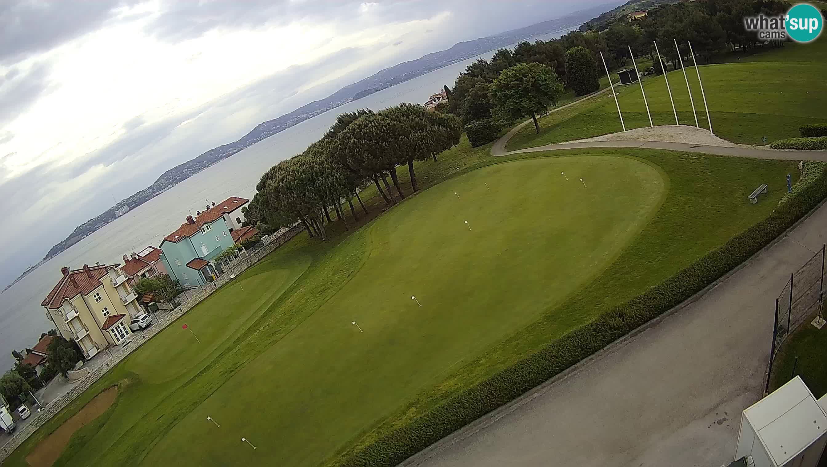 Golf Adriatique Webcam en direct Savudrija – Rezidencija Skiper – Istrie – Croatie