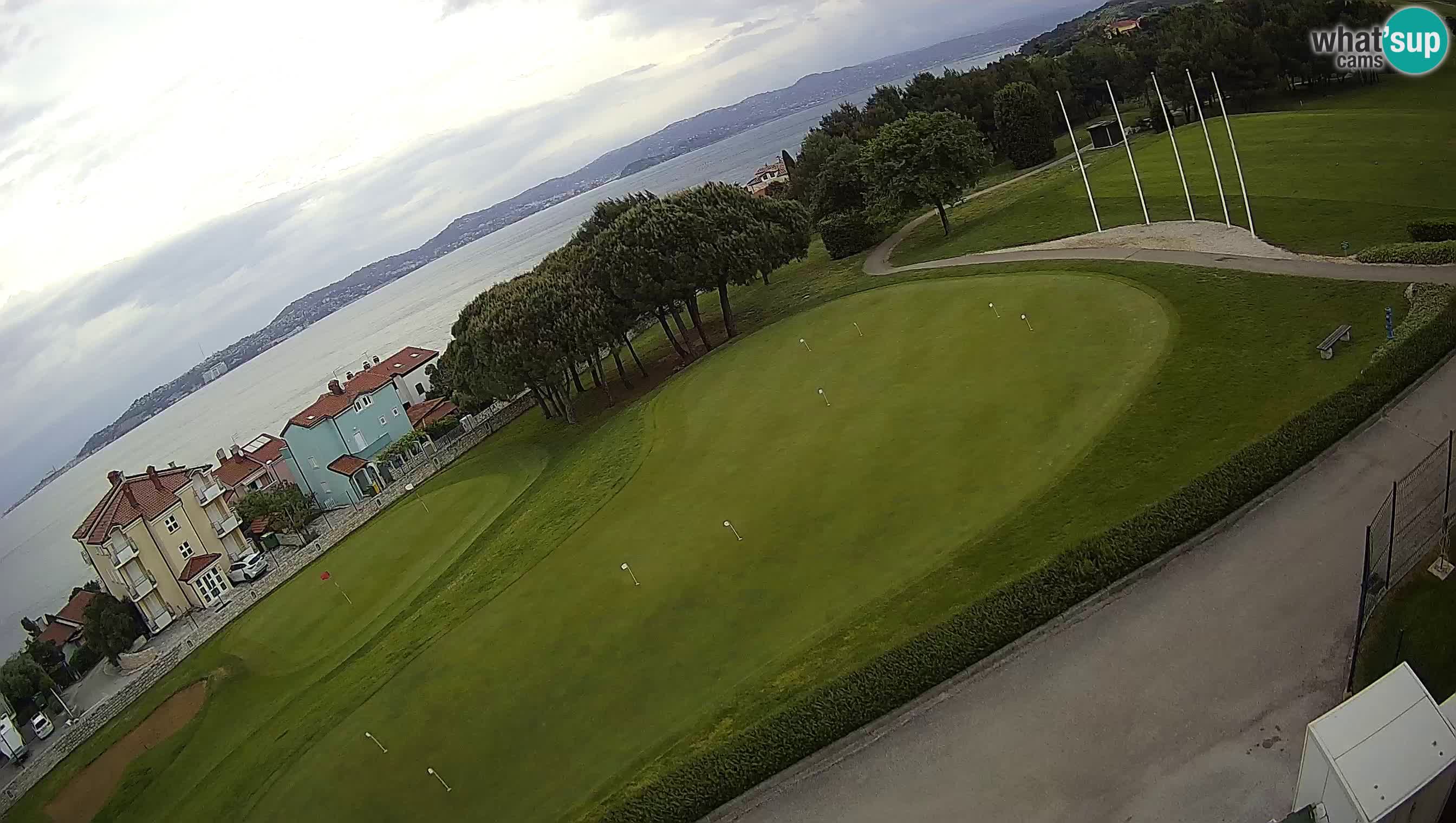 Golf Adriatique Webcam en direct Savudrija – Rezidencija Skiper – Istrie – Croatie